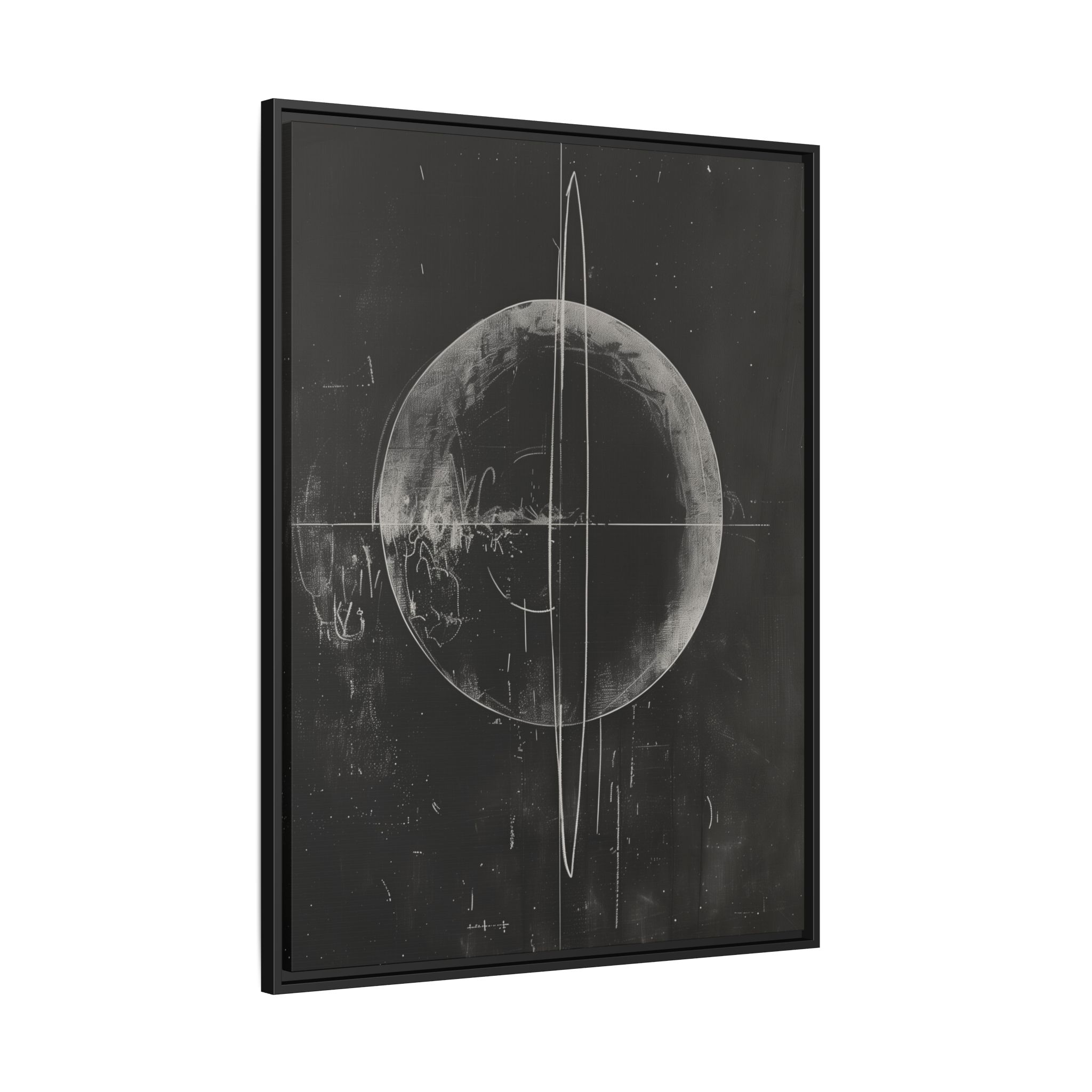 Black Board Science - Saturn - Custom Frame - Image 12