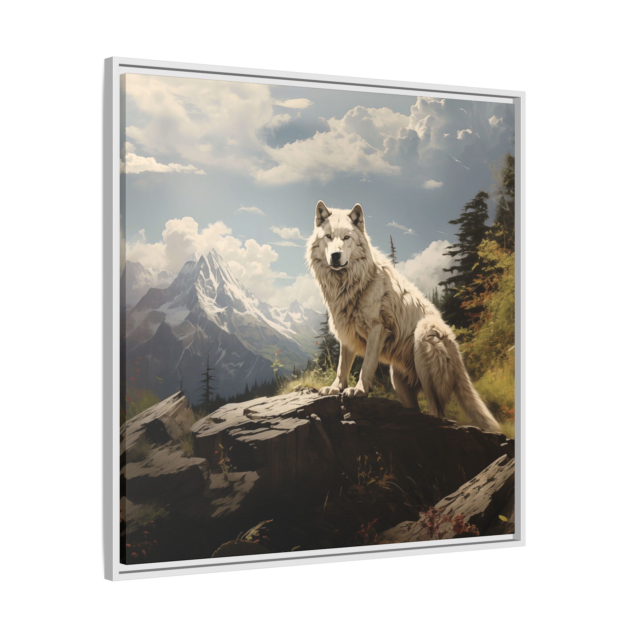 Wolf Mountain - Grass - Custom Frame - Image 70