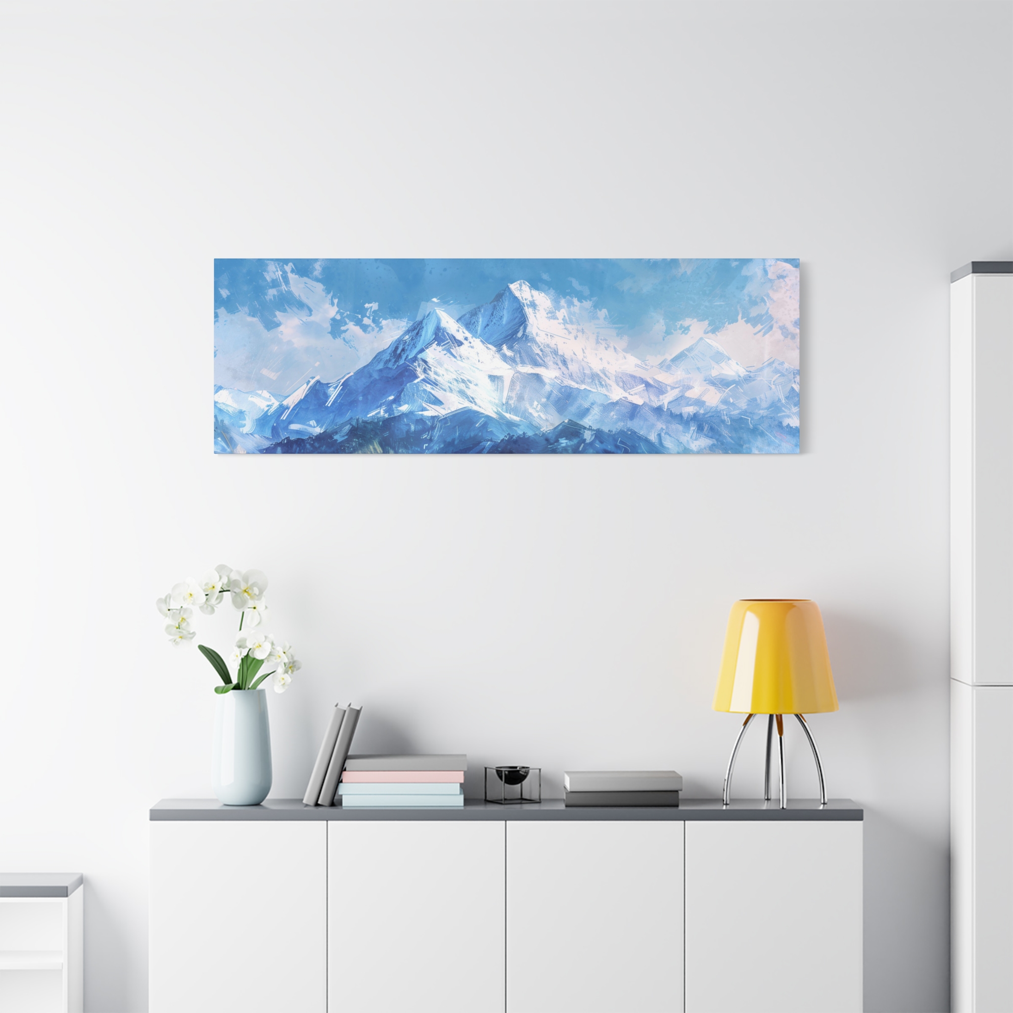 Mountain Window - Stretched Canvas - Wide - Image 11