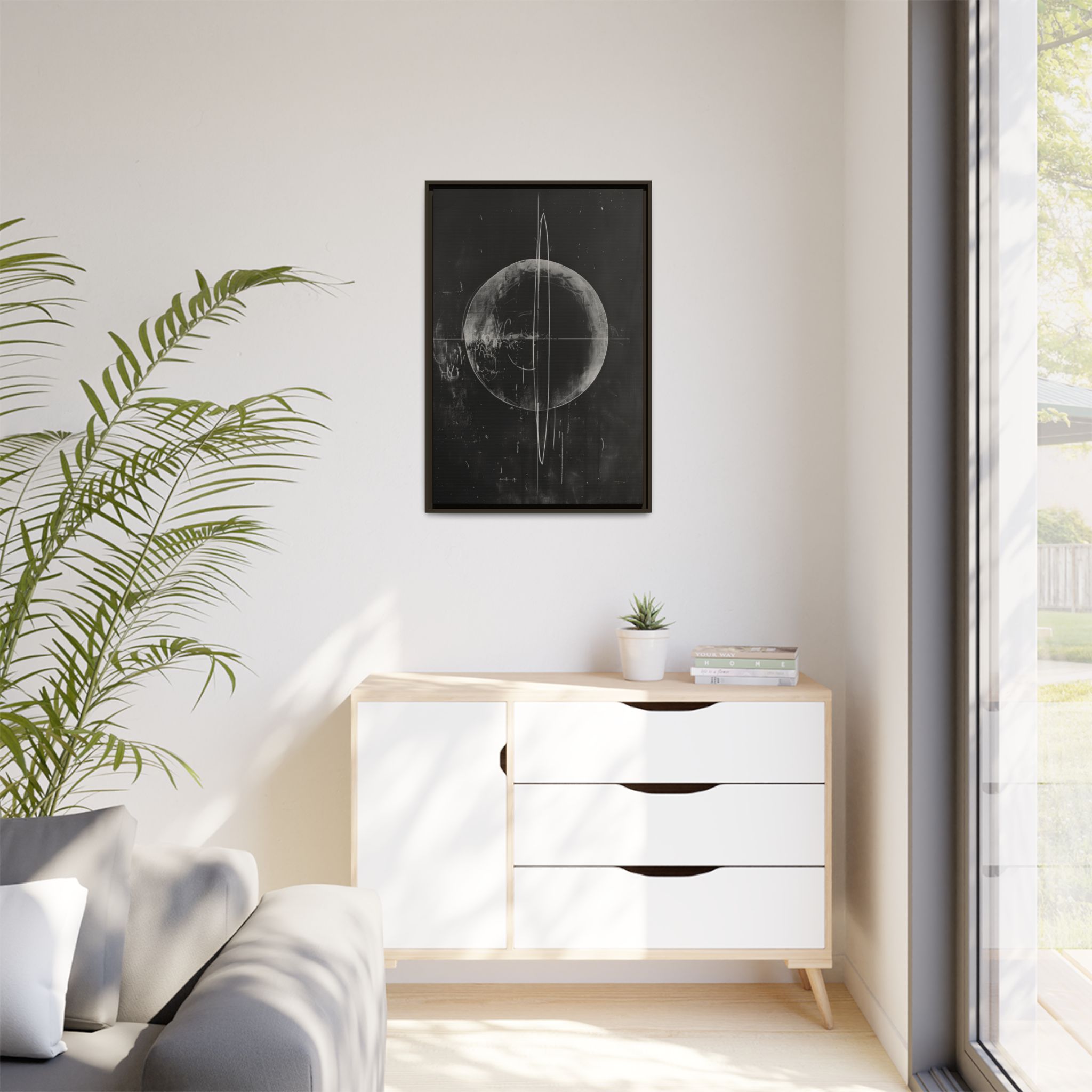 Black Board Science - Saturn - Custom Frame - Image 21