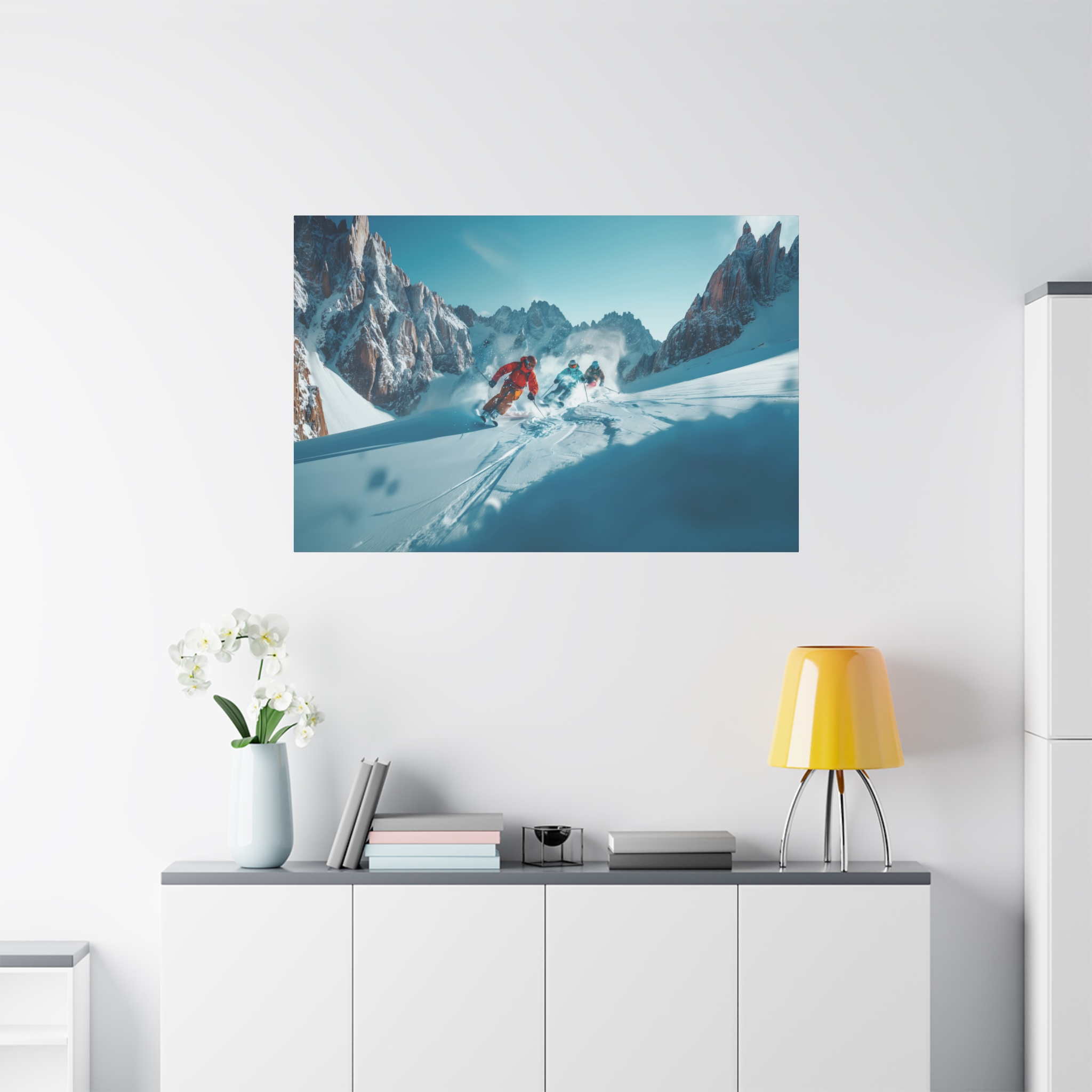 Powder Friends - Wide - Stretched Canvas - Image 27