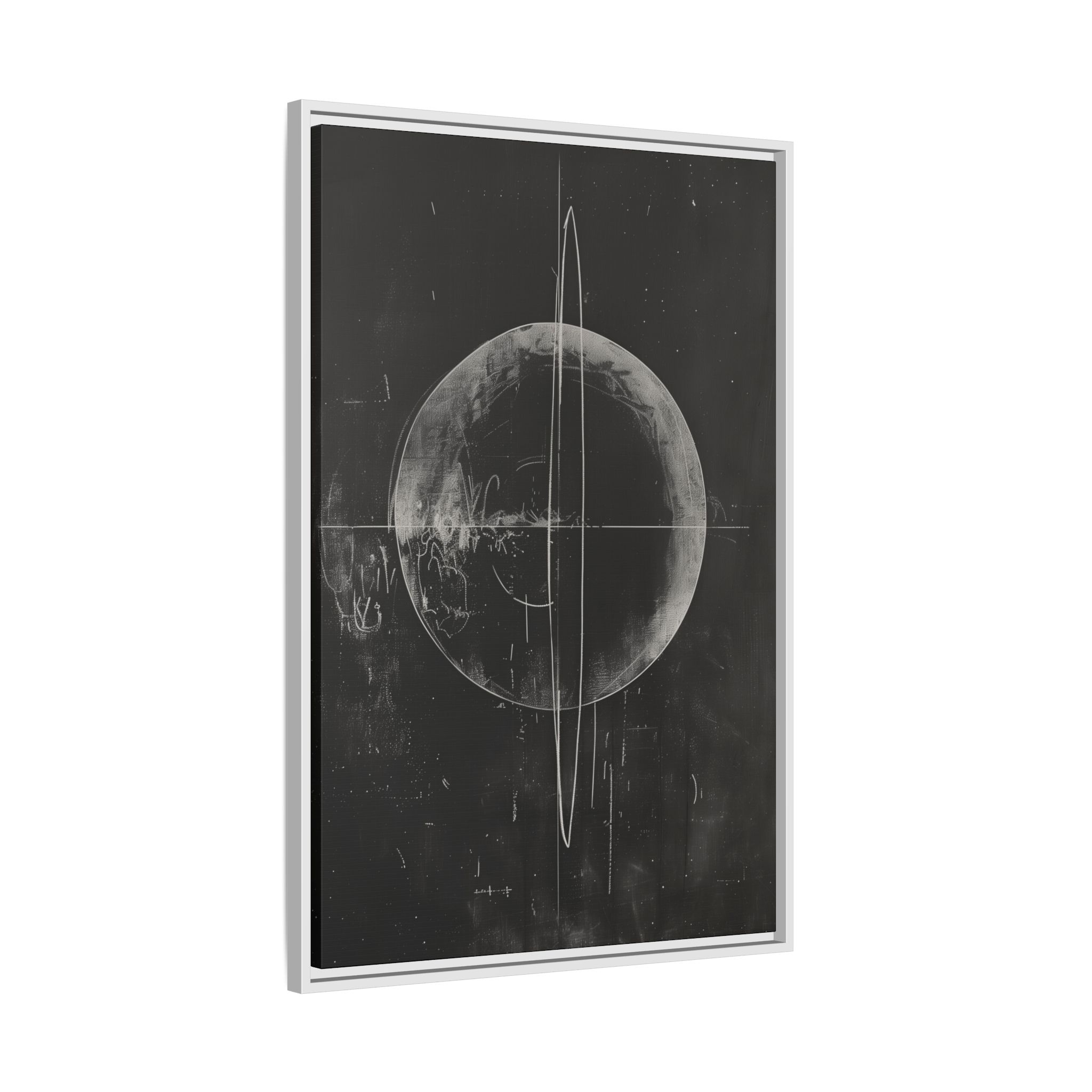 Black Board Science - Saturn - Custom Frame - Image 6
