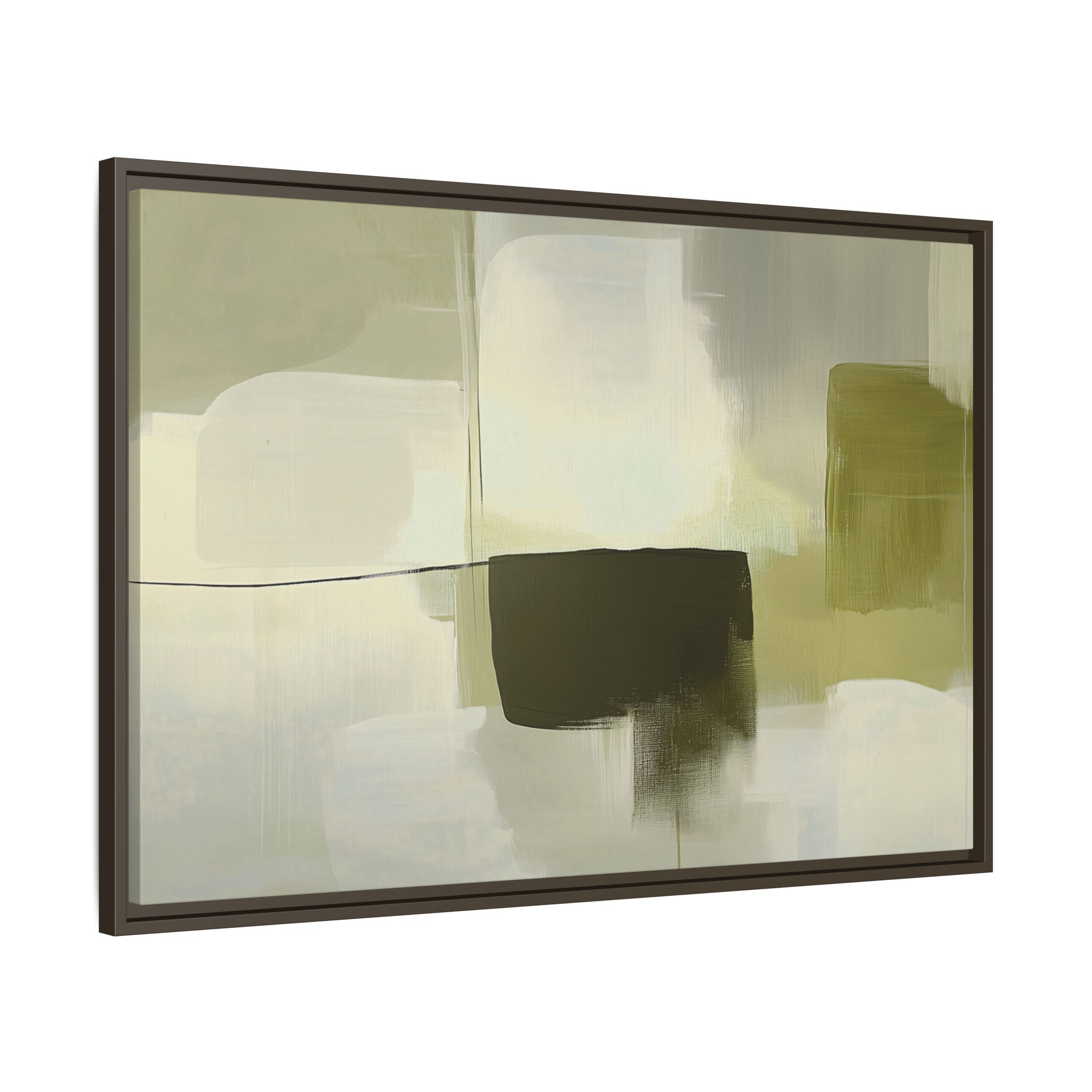 Loose Brushes - Hole - Olive - Custom Frame - Image 6