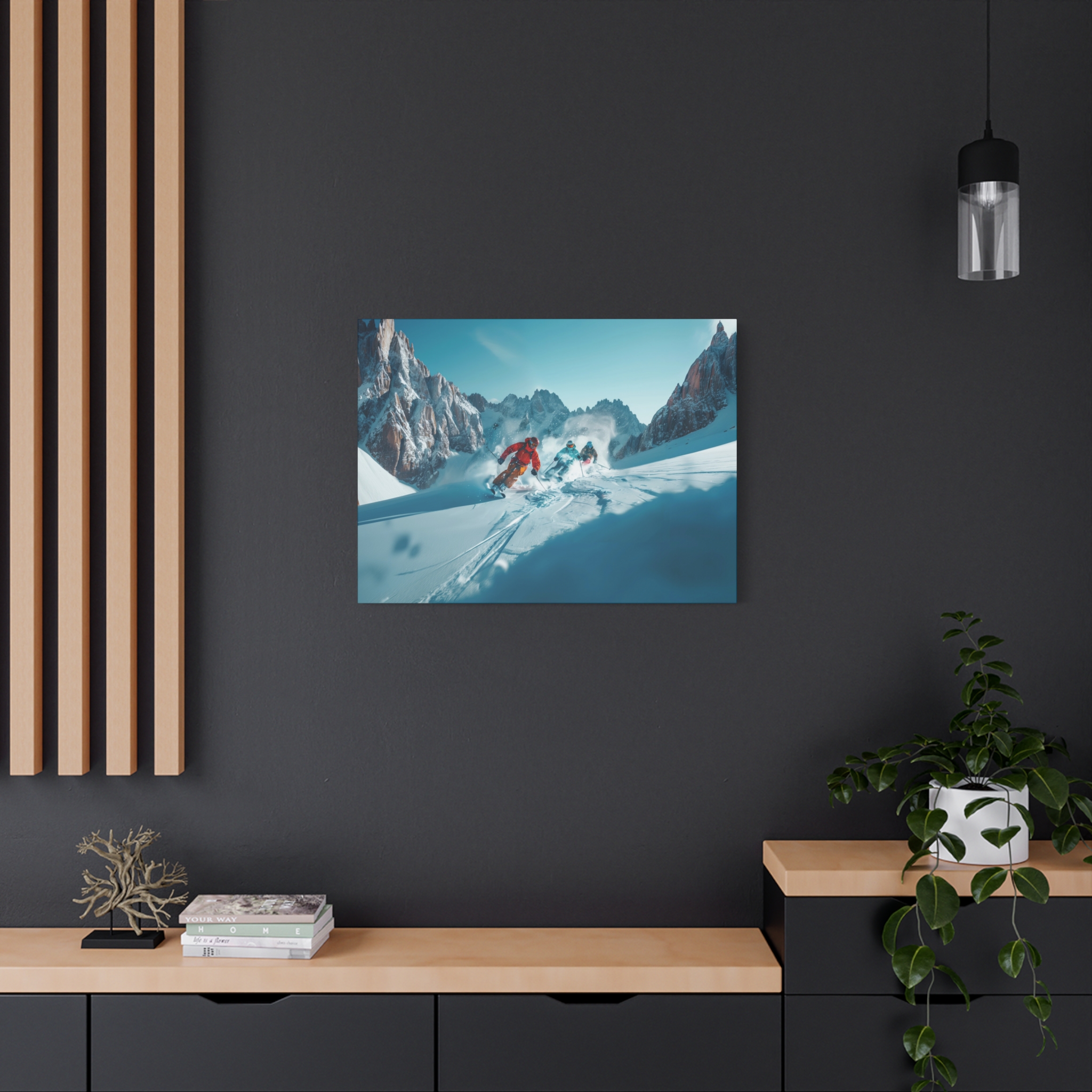 Powder Friends - Wide - Stretched Canvas - Image 20