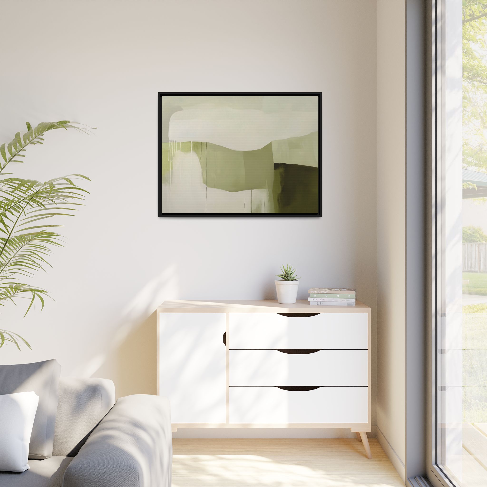 Loose Brushes - Farm - Olive - Custom Frame - Image 19