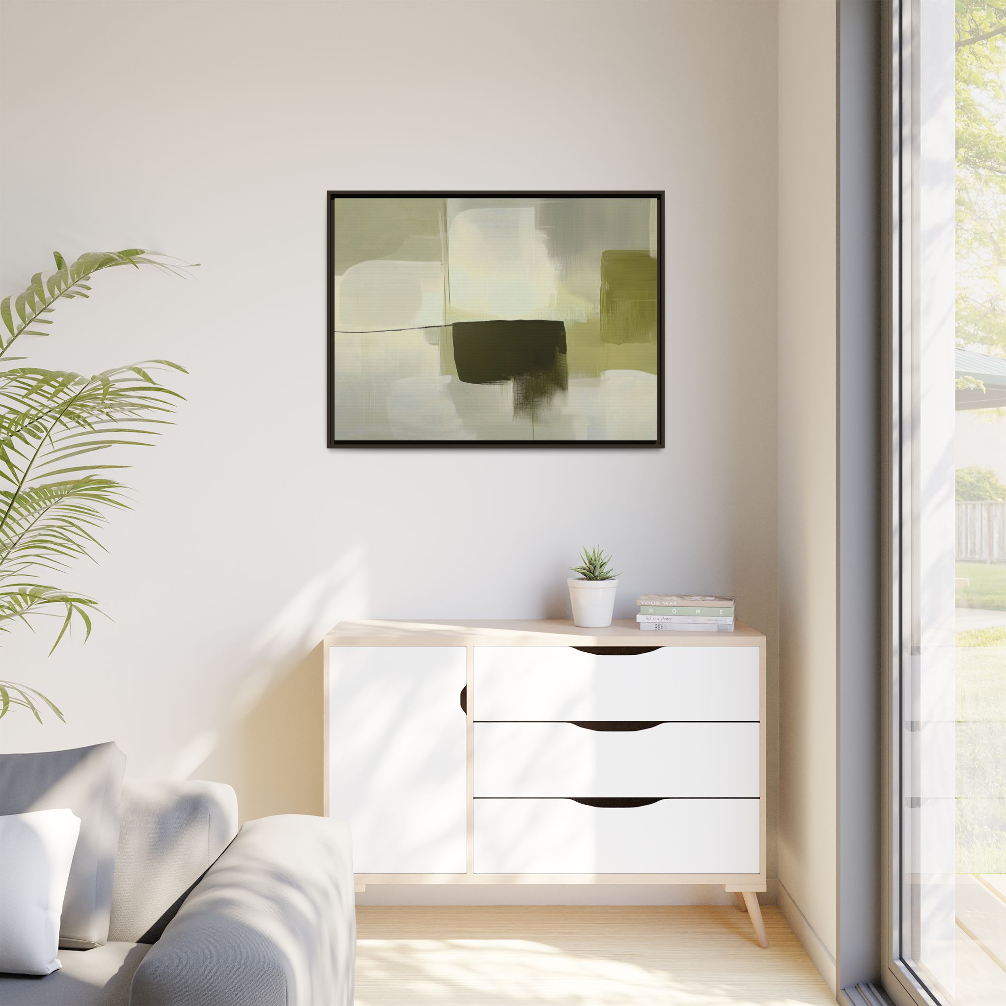 Loose Brushes - Hole - Olive - Custom Frame - Image 35