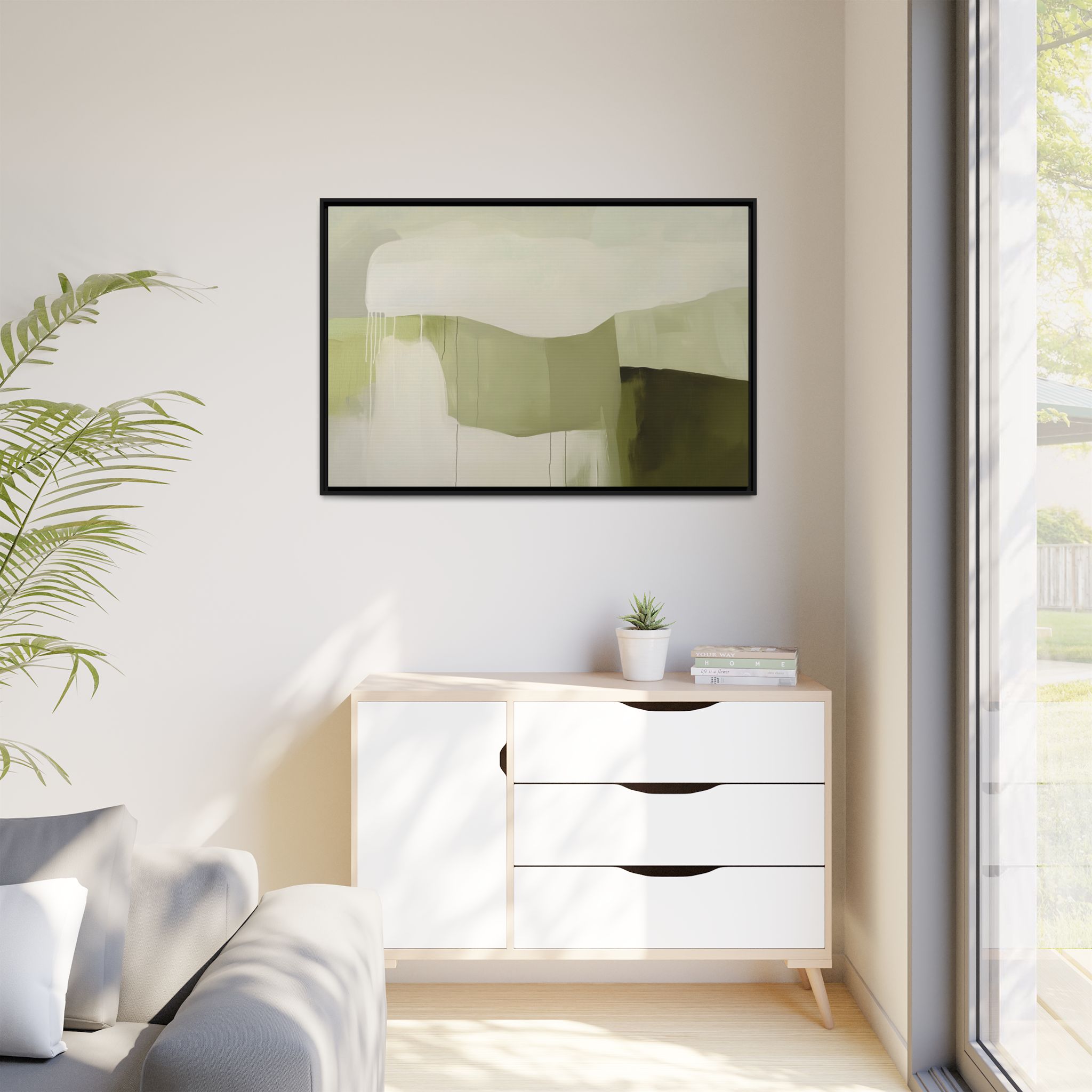 Loose Brushes - Farm - Olive - Custom Frame - Image 23