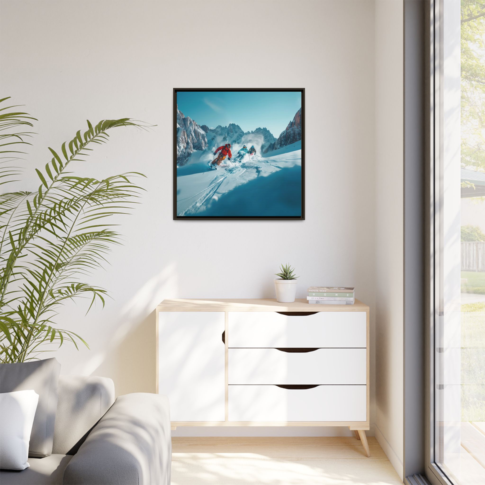 Powder Friends - Wide - Custom Frame - Image 67