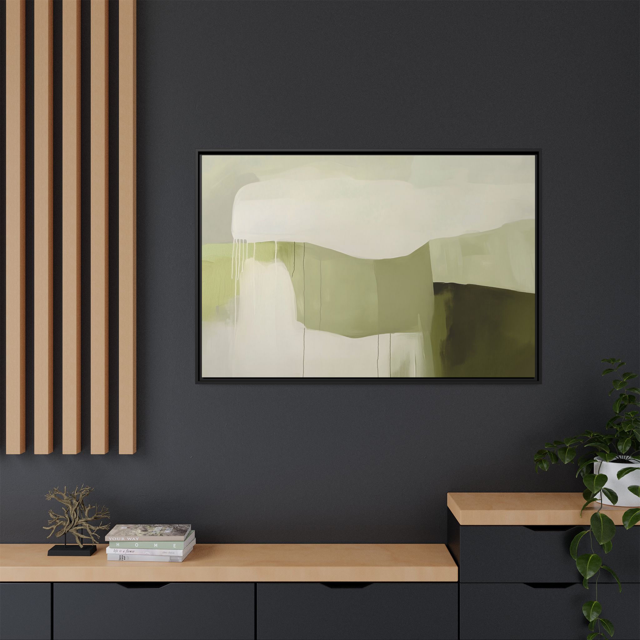 Loose Brushes - Farm - Olive - Custom Frame - Image 24