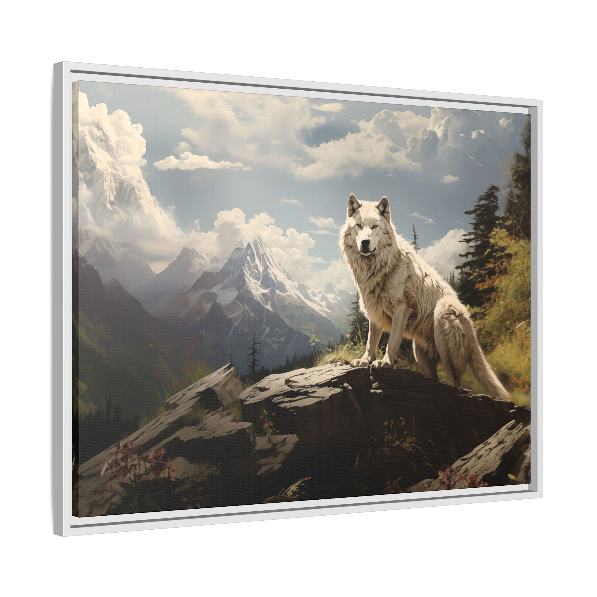 Wolf Mountain - Grass - Custom Frame - Image 30