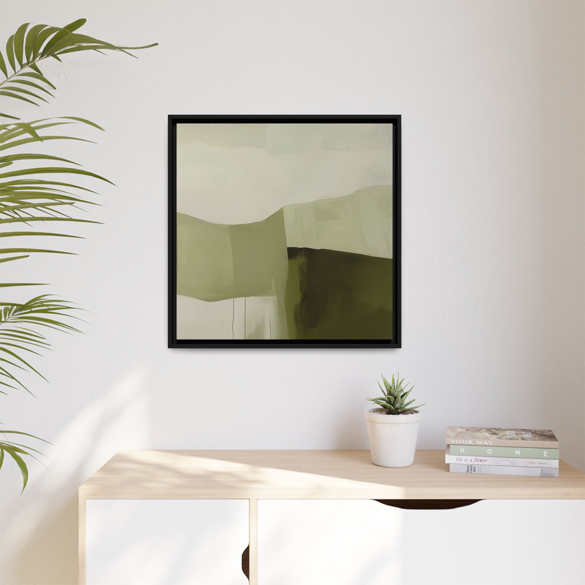 Loose Brushes - Farm - Olive - Custom Frame - Image 51