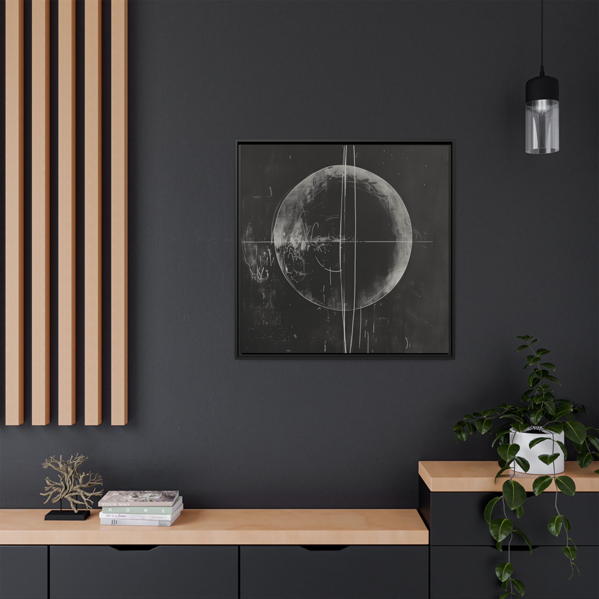 Black Board Science - Saturn - Custom Frame - Image 34