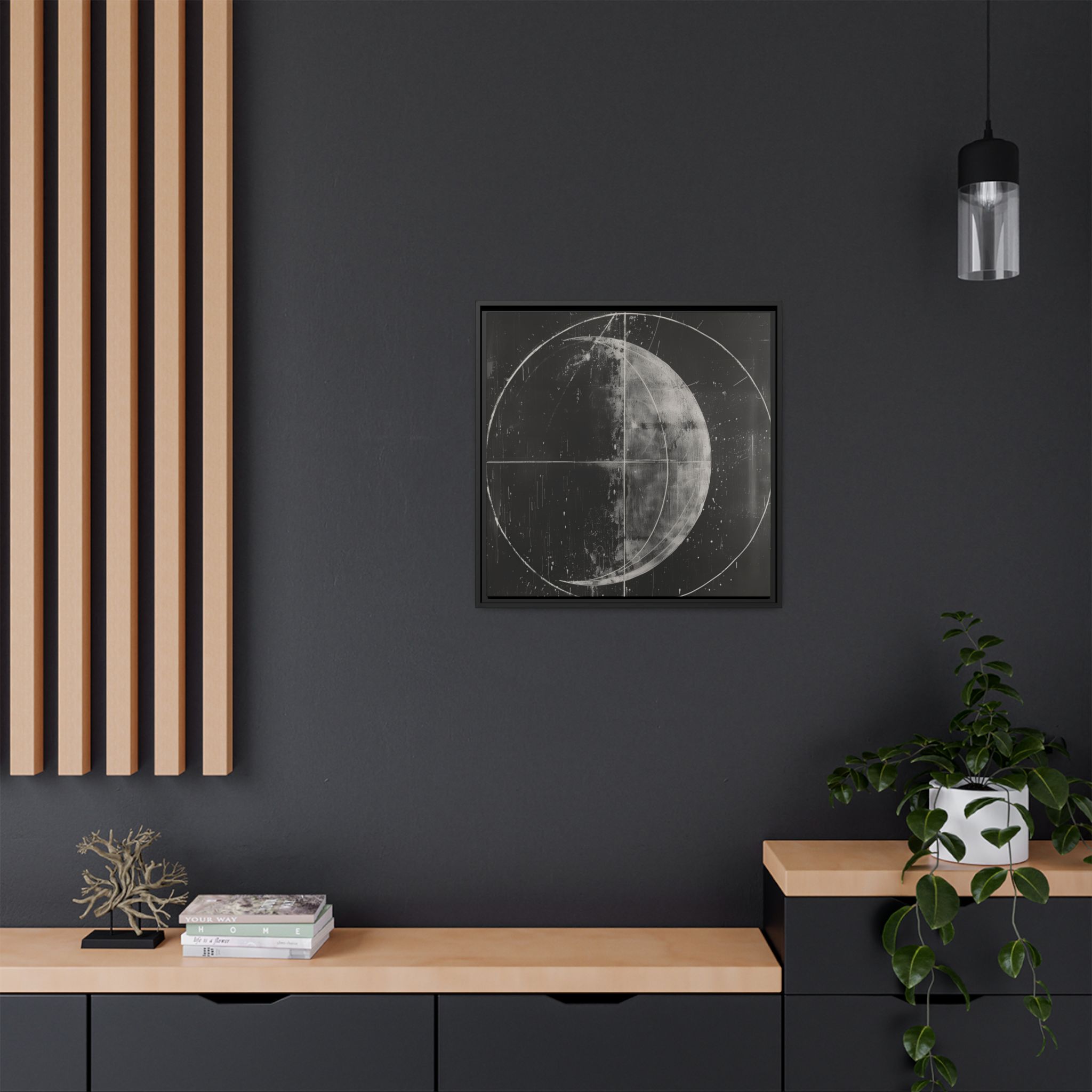 Black Board Science - Moonphase - Custom Frame - Image 30