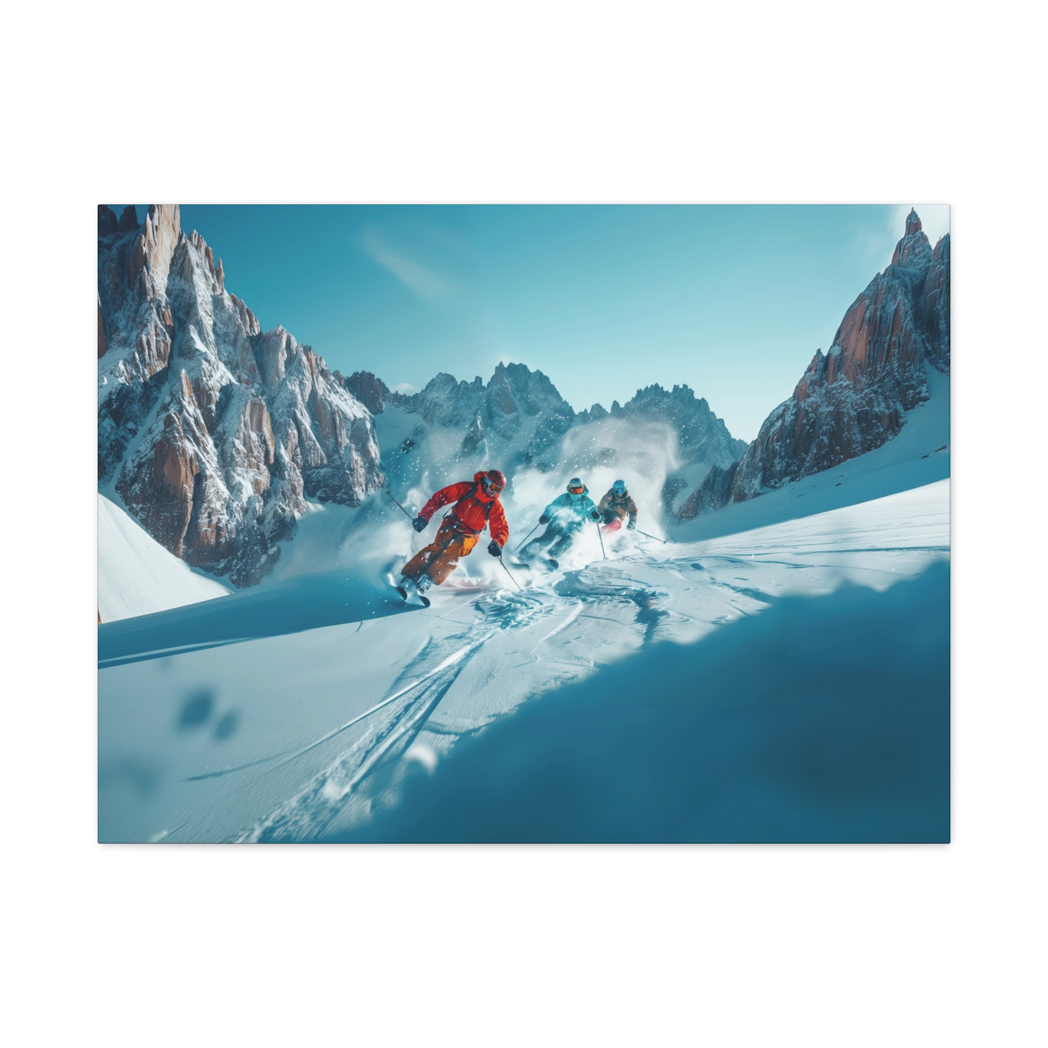 Powder Friends - Wide - Stretched Canvas - Image 17