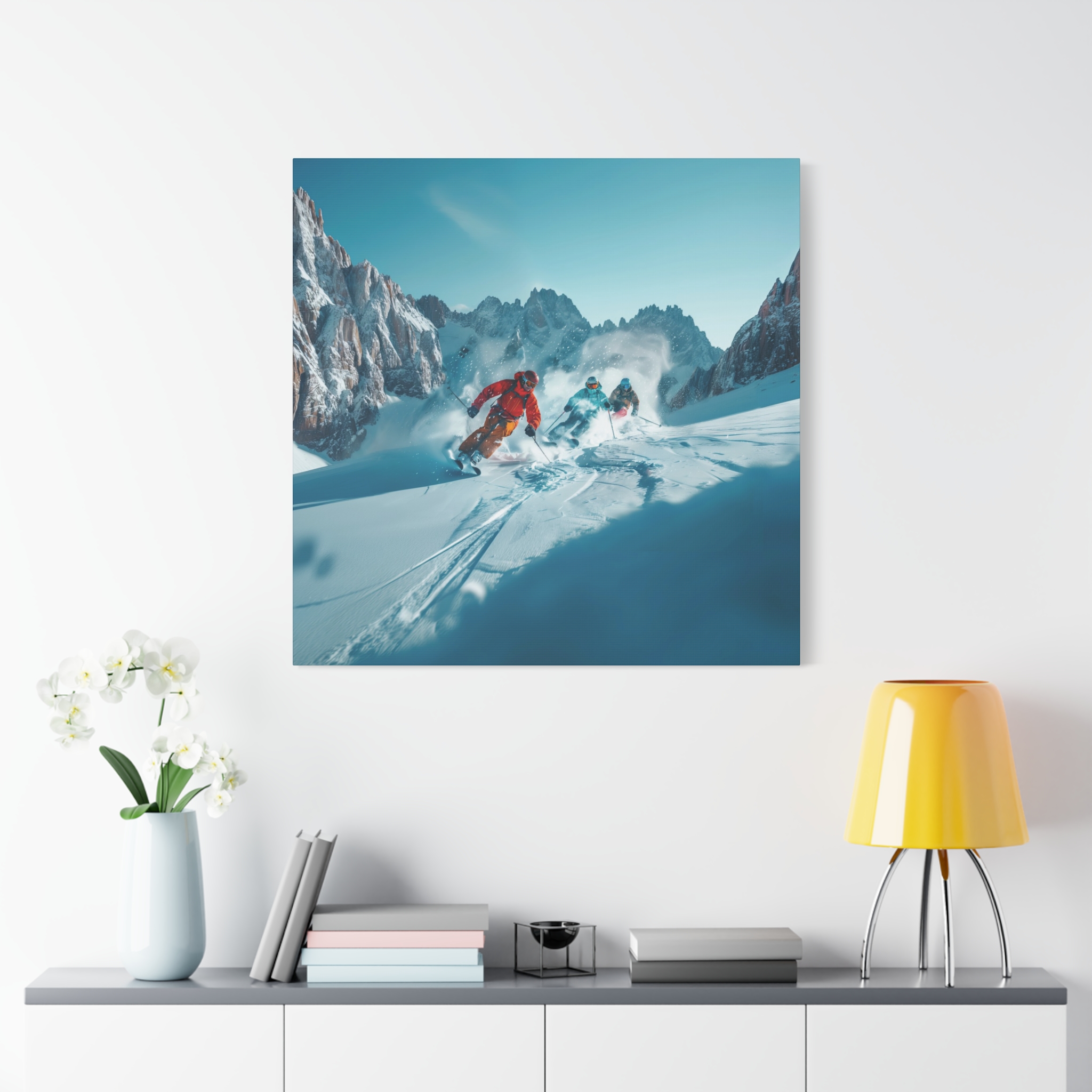 Powder Friends - Wide - Stretched Canvas - Image 15