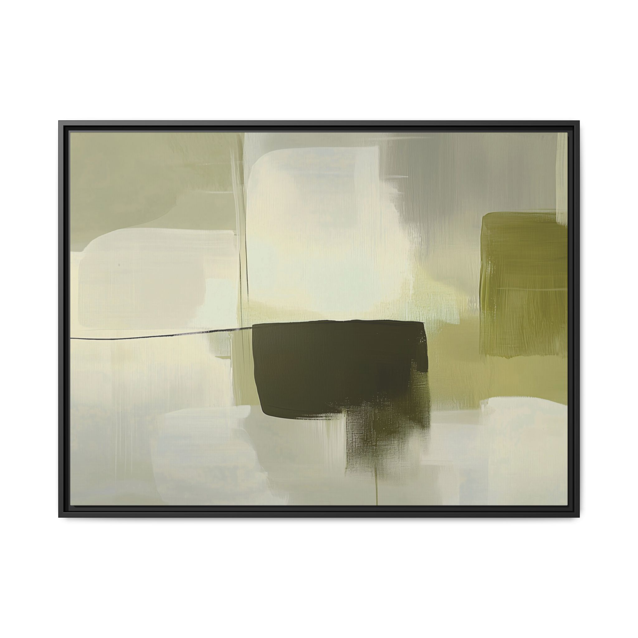 Loose Brushes - Hole - Olive - Custom Frame - Image 17