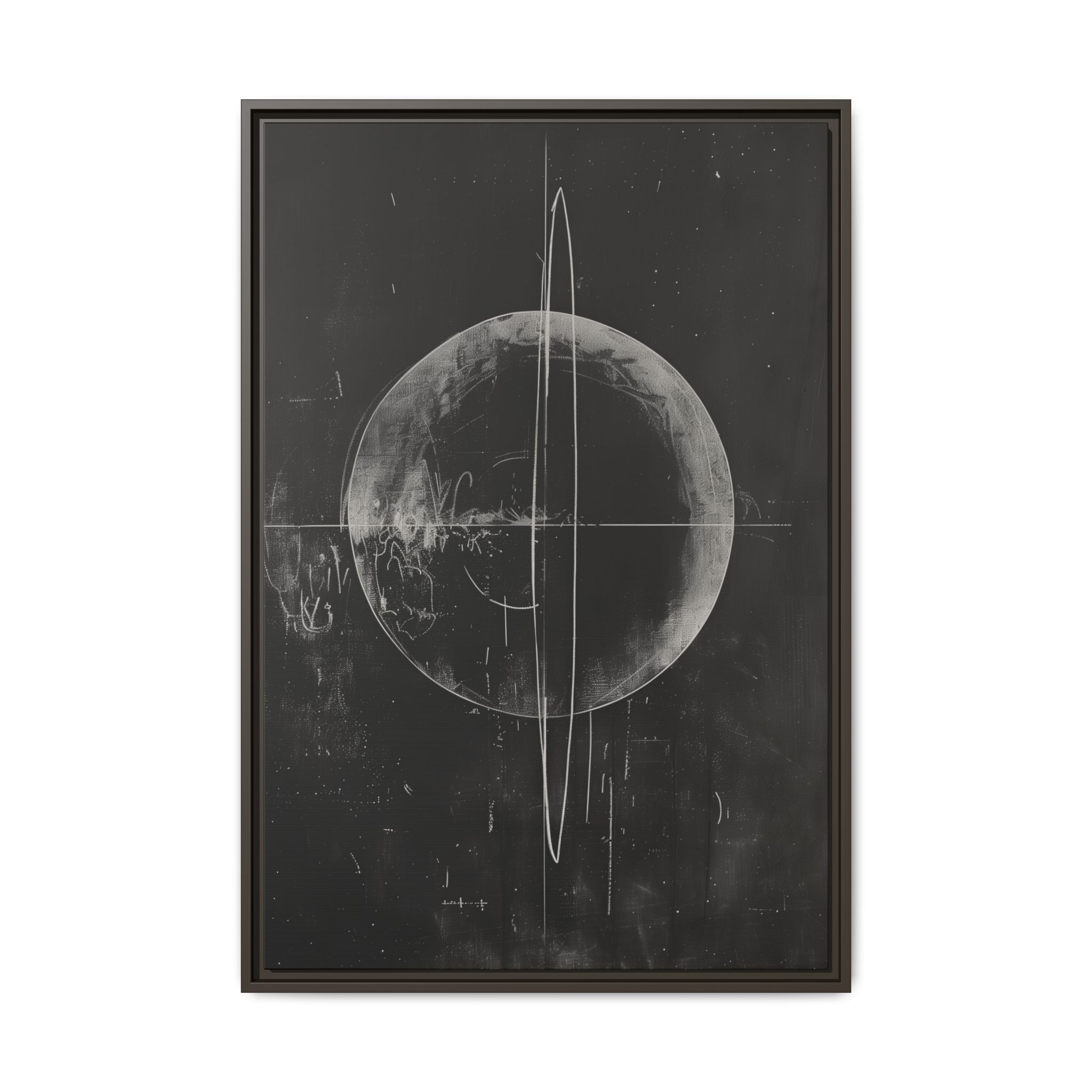 Black Board Science - Saturn - Custom Frame - Image 19