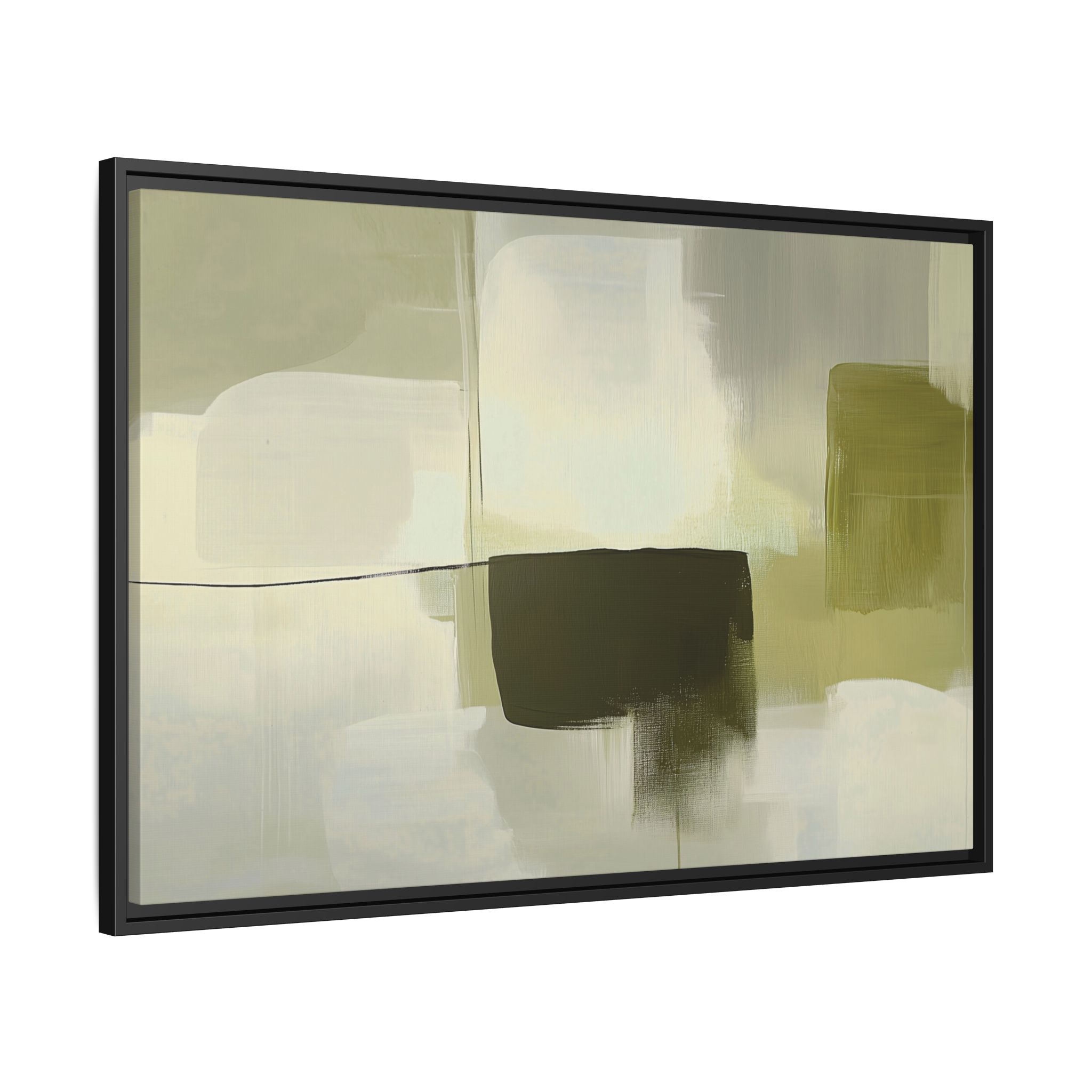 Loose Brushes - Hole - Olive - Custom Frame - Image 2