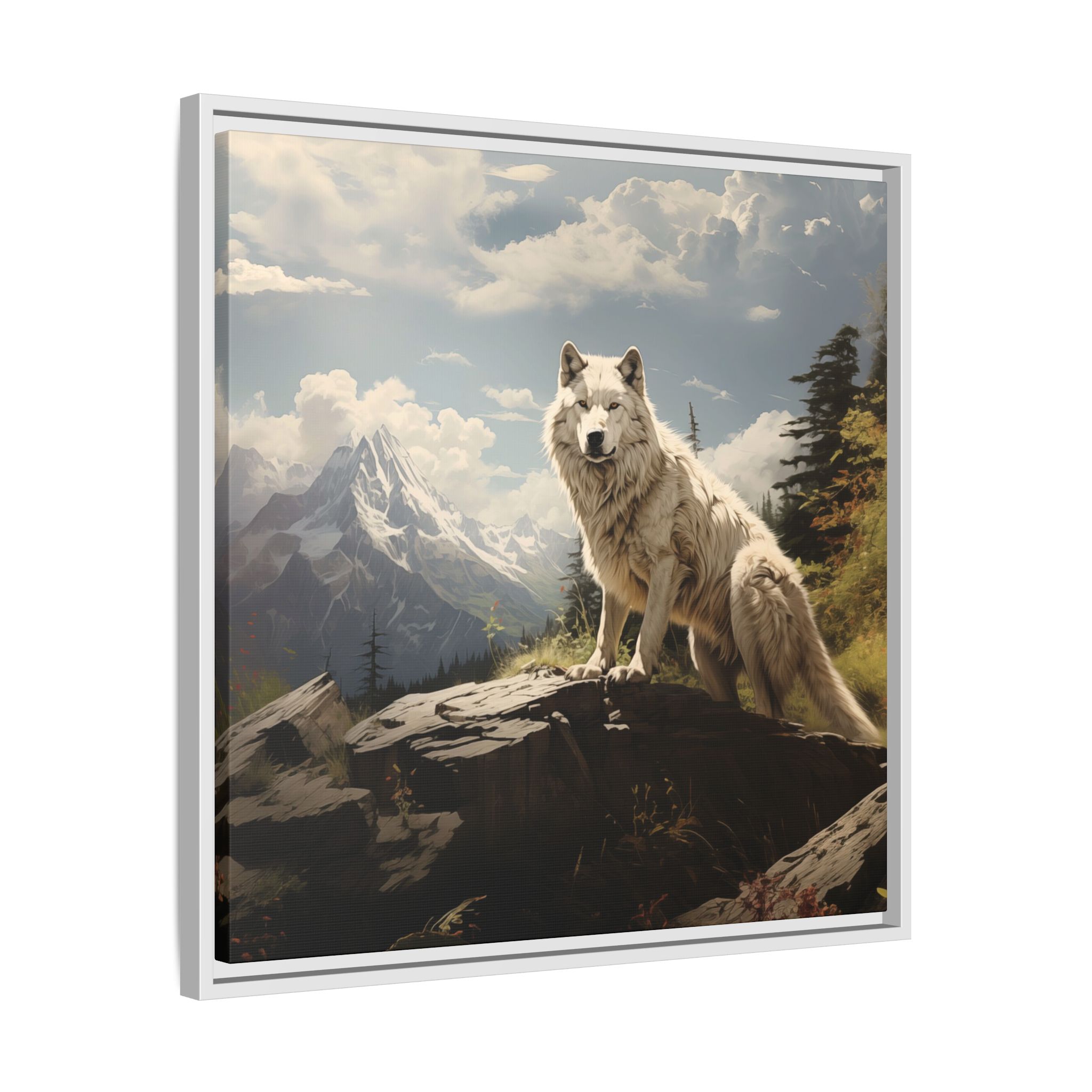 Wolf Mountain - Grass - Custom Frame - Image 62