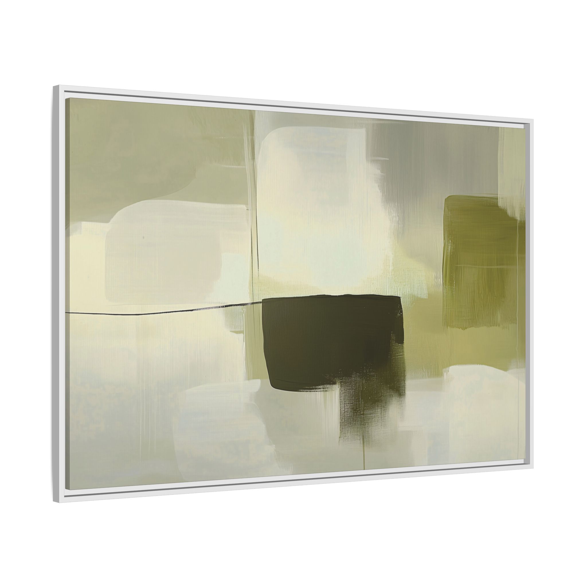 Loose Brushes - Hole - Olive - Custom Frame - Image 46