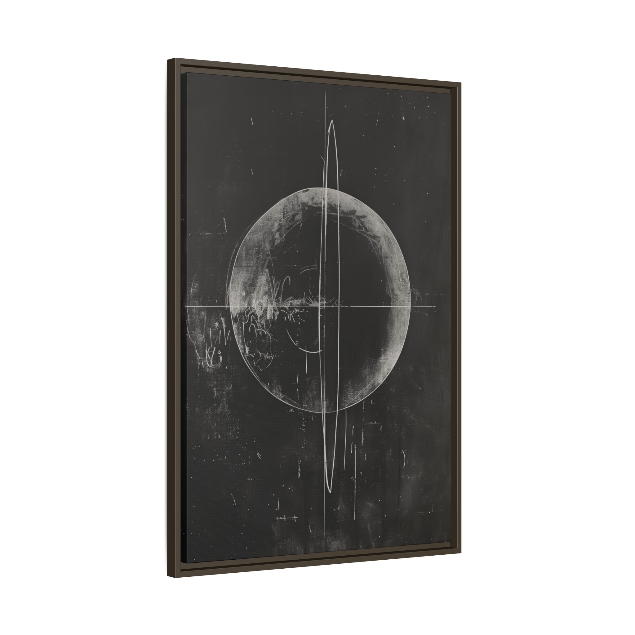 Black Board Science - Saturn - Custom Frame - Image 20