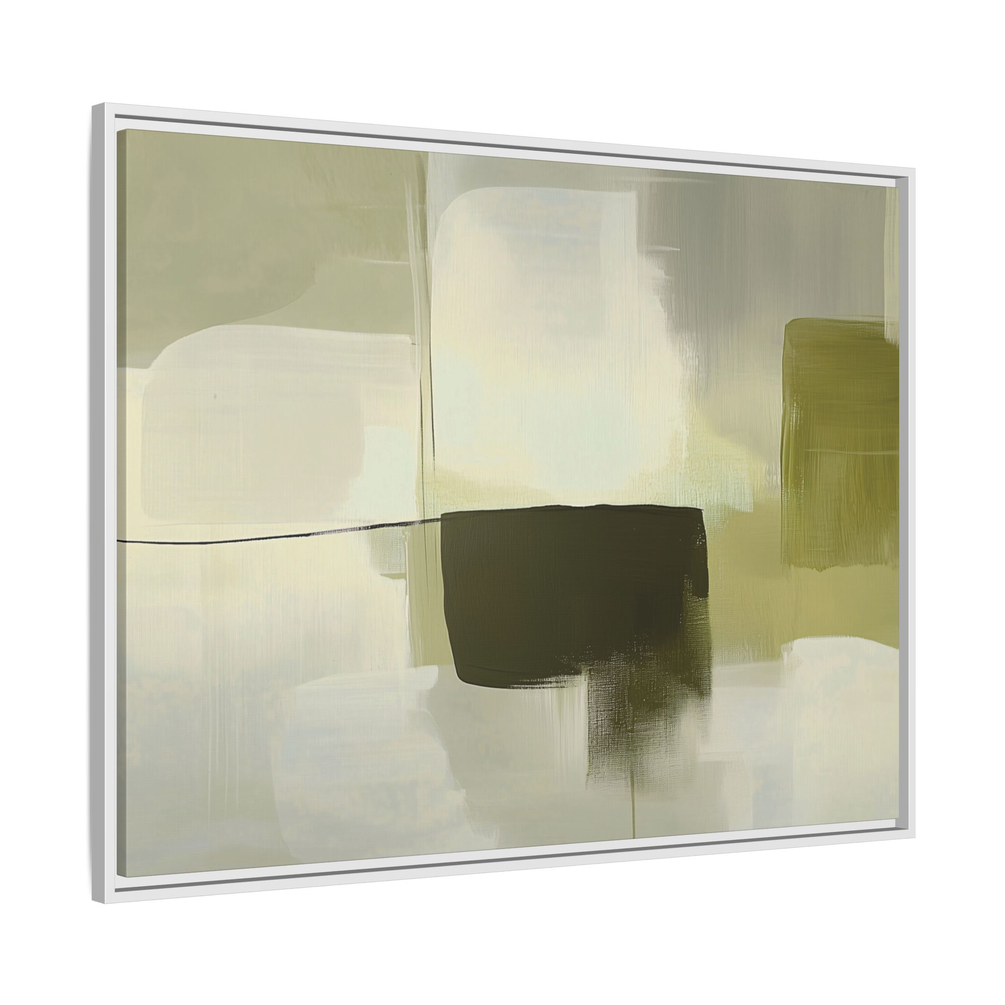 Loose Brushes - Hole - Olive - Custom Frame - Image 38