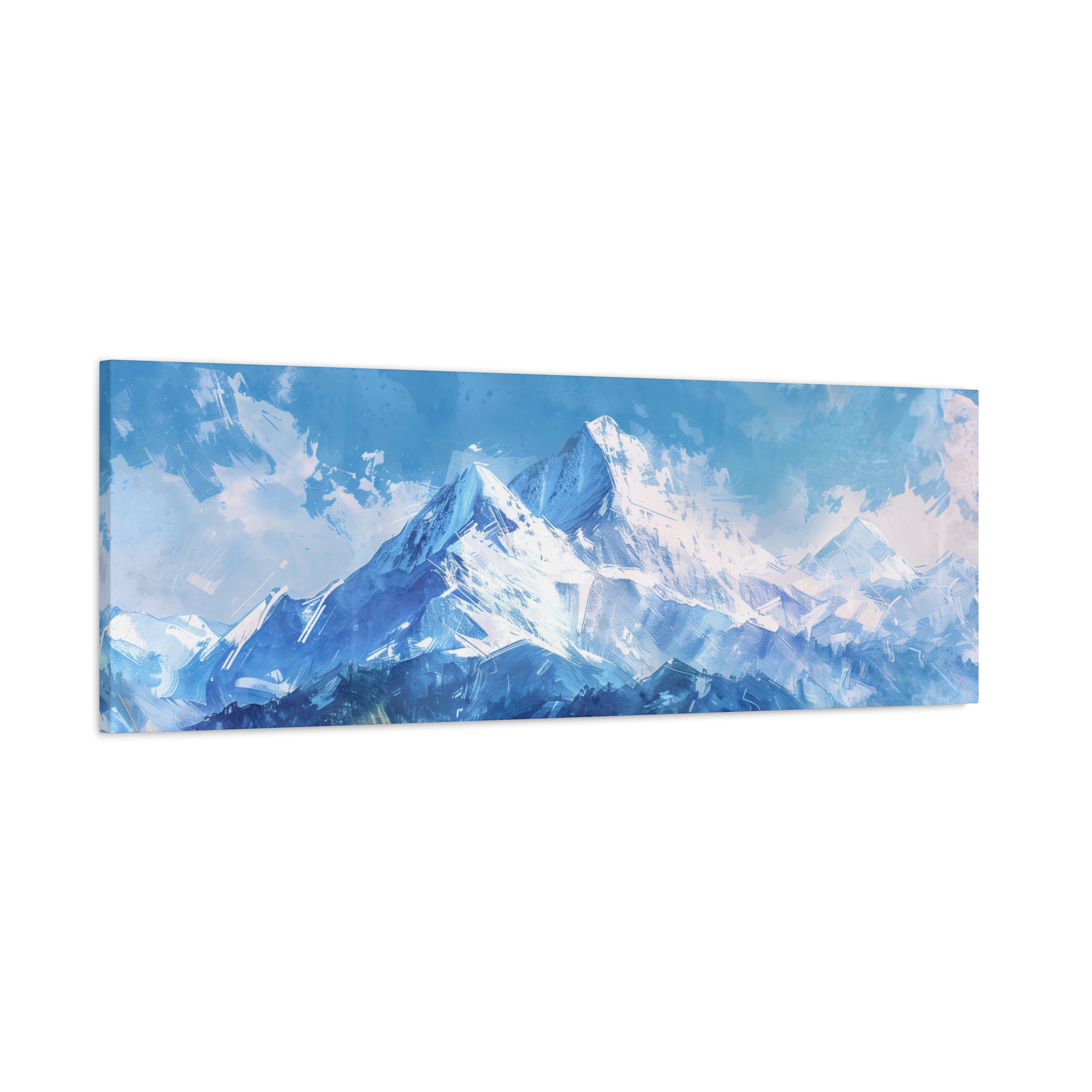 Mountain Window - Stretched Canvas - Wide - Image 6