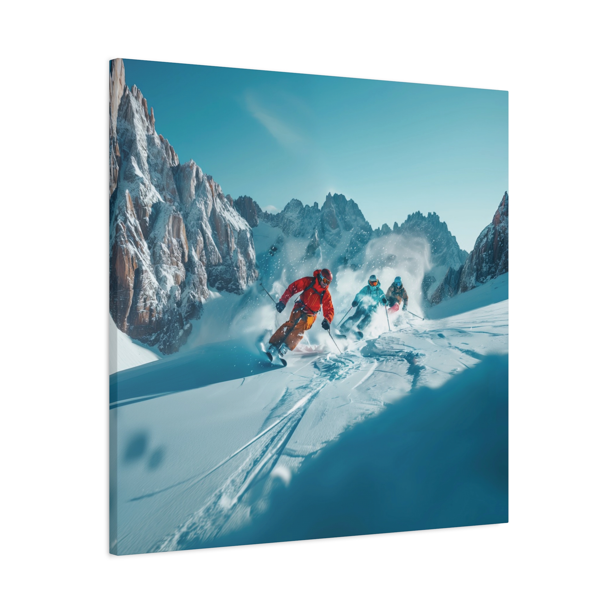 Powder Friends - Wide - Stretched Canvas - Image 10