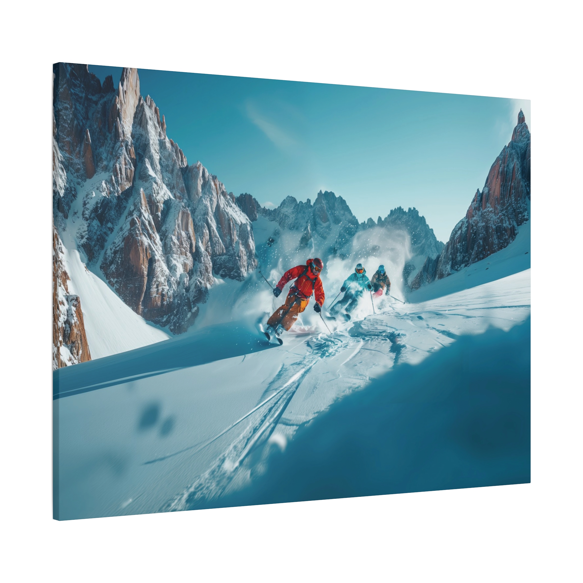 Powder Friends - Wide - Stretched Canvas - Image 30