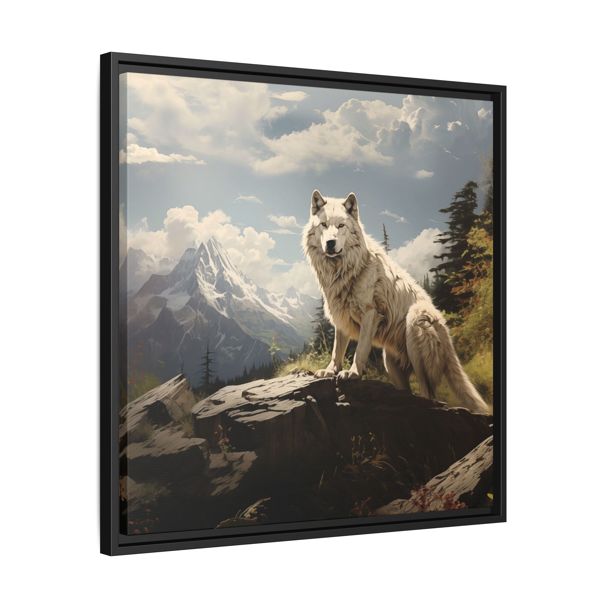 Wolf Mountain - Grass - Custom Frame - Image 50