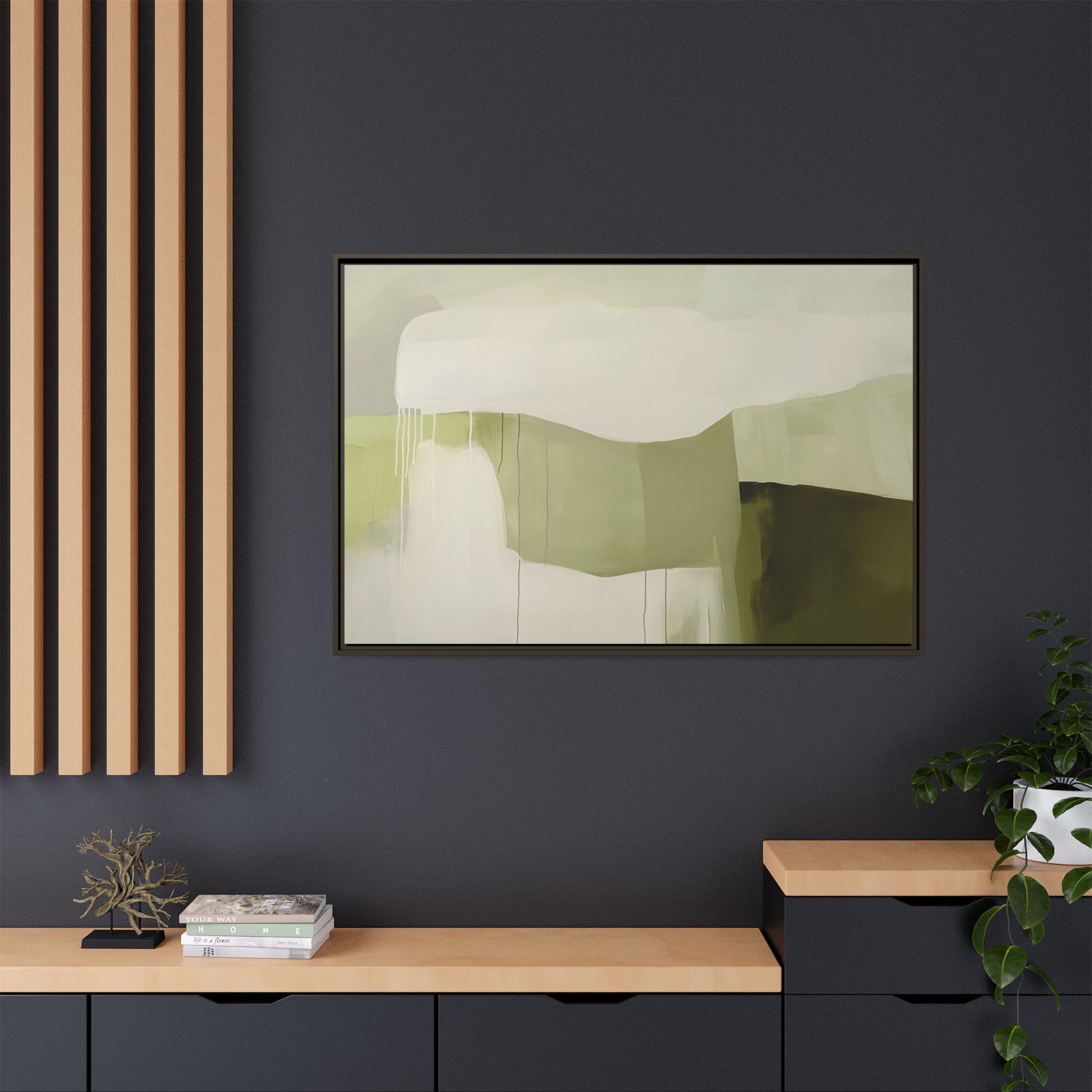 Loose Brushes - Farm - Olive - Custom Frame - Image 44