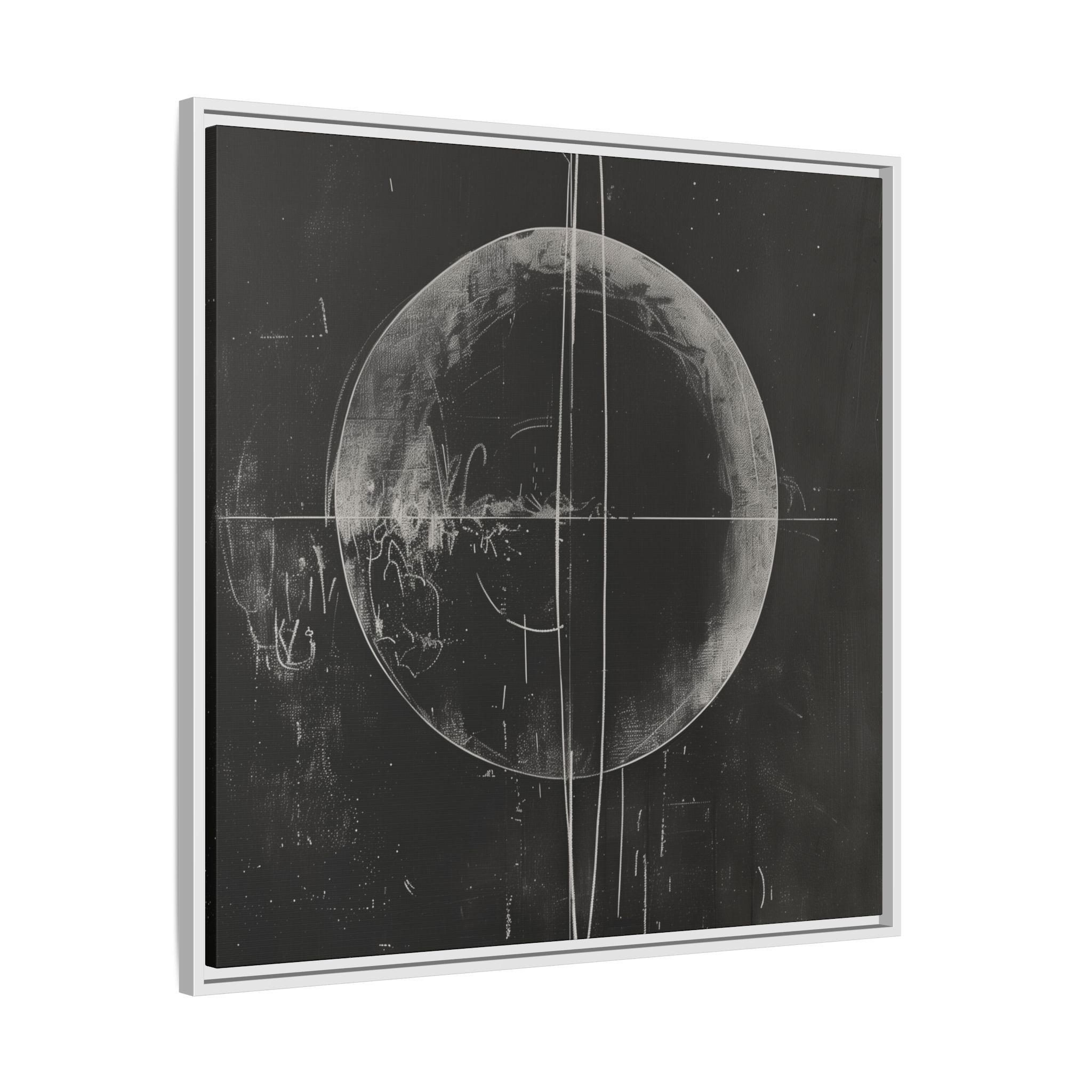 Black Board Science - Saturn - Custom Frame - Image 48