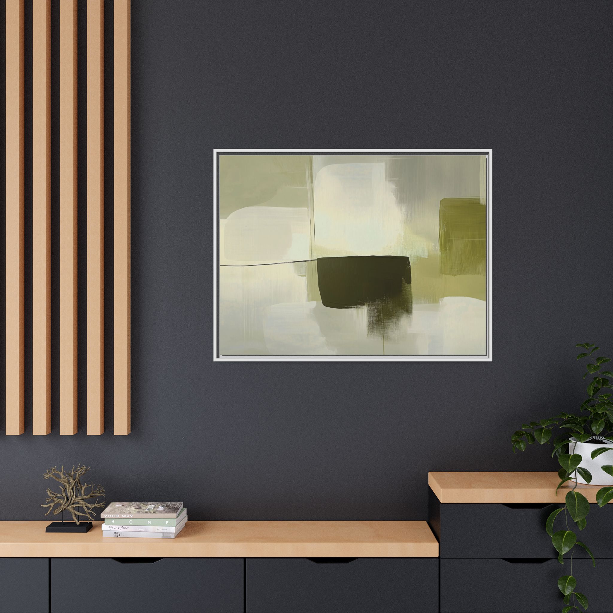 Loose Brushes - Hole - Olive - Custom Frame - Image 40