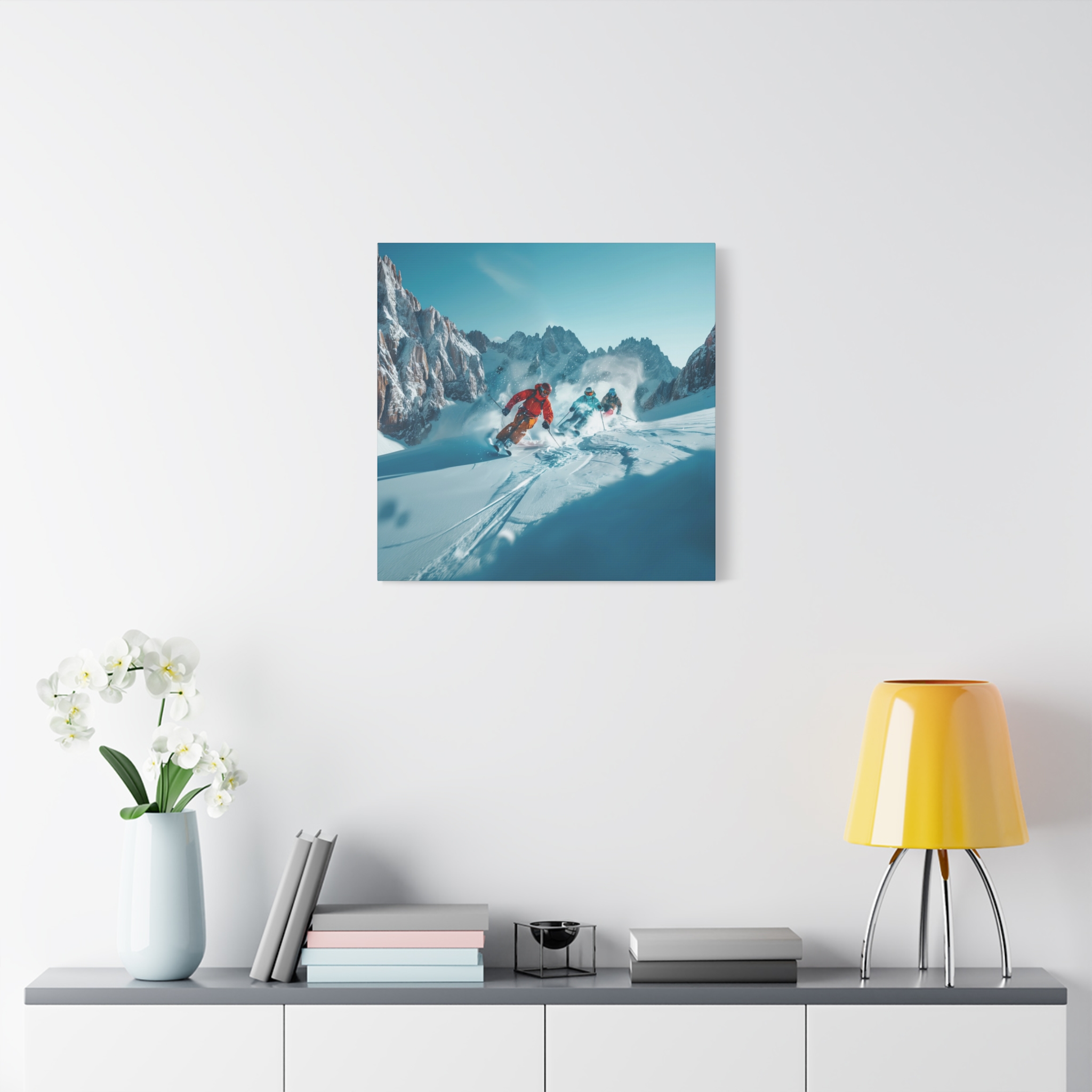 Powder Friends - Wide - Stretched Canvas - Image 7