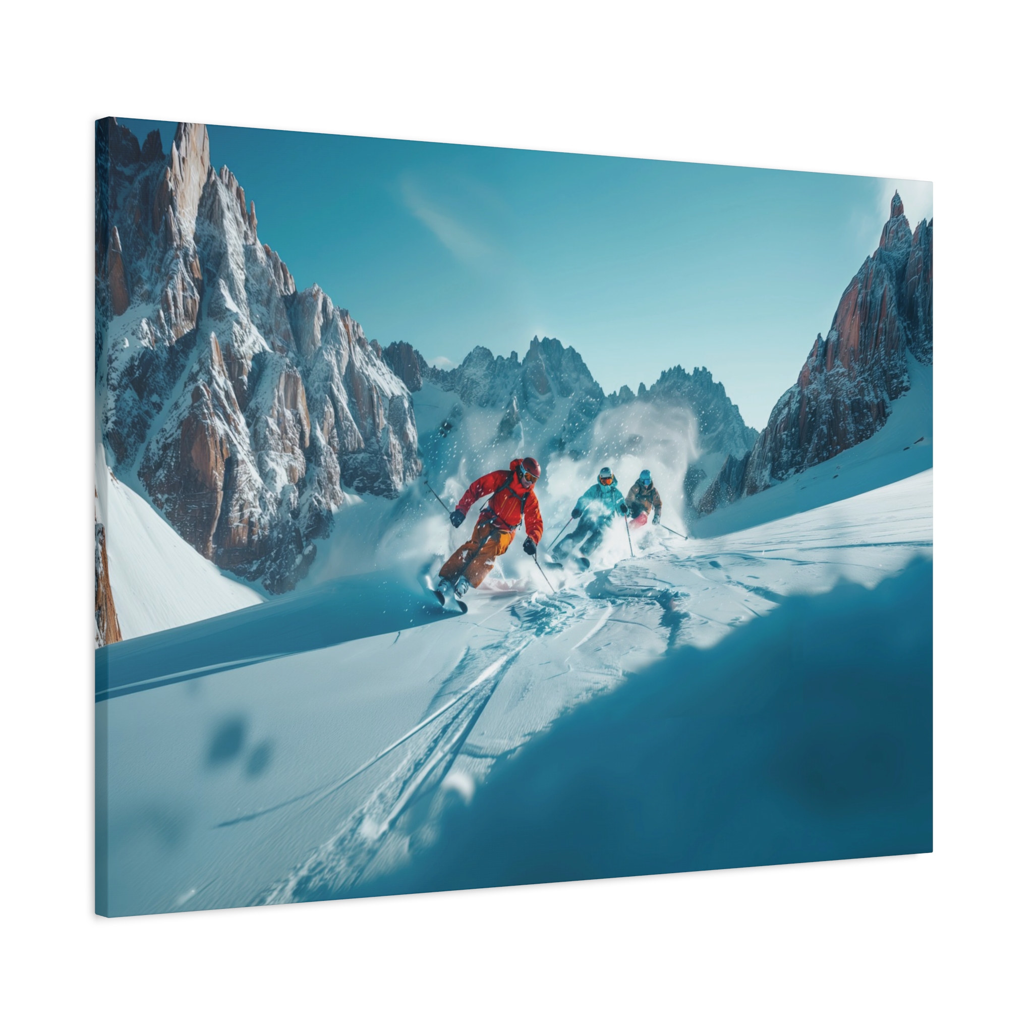 Powder Friends - Wide - Stretched Canvas - Image 22
