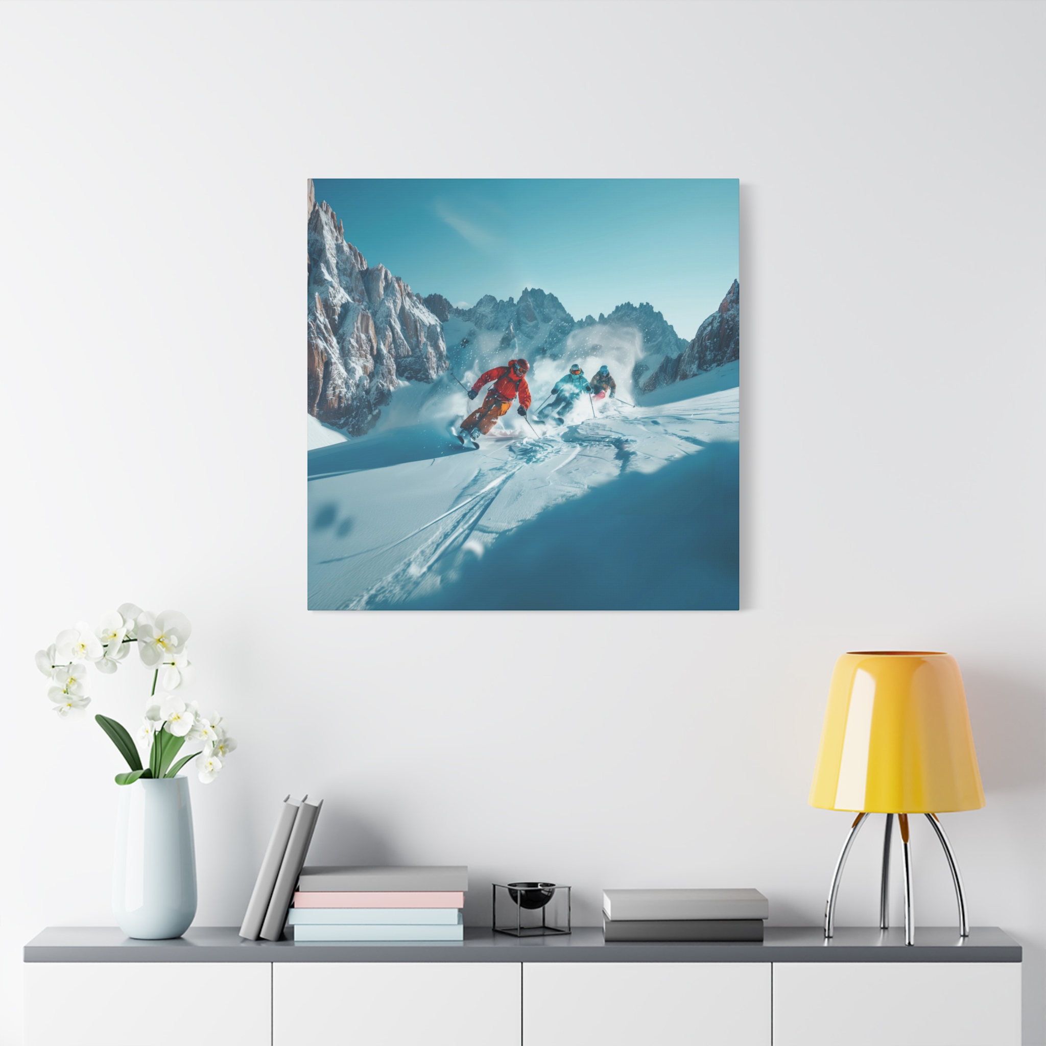 Powder Friends - Wide - Stretched Canvas - Image 11