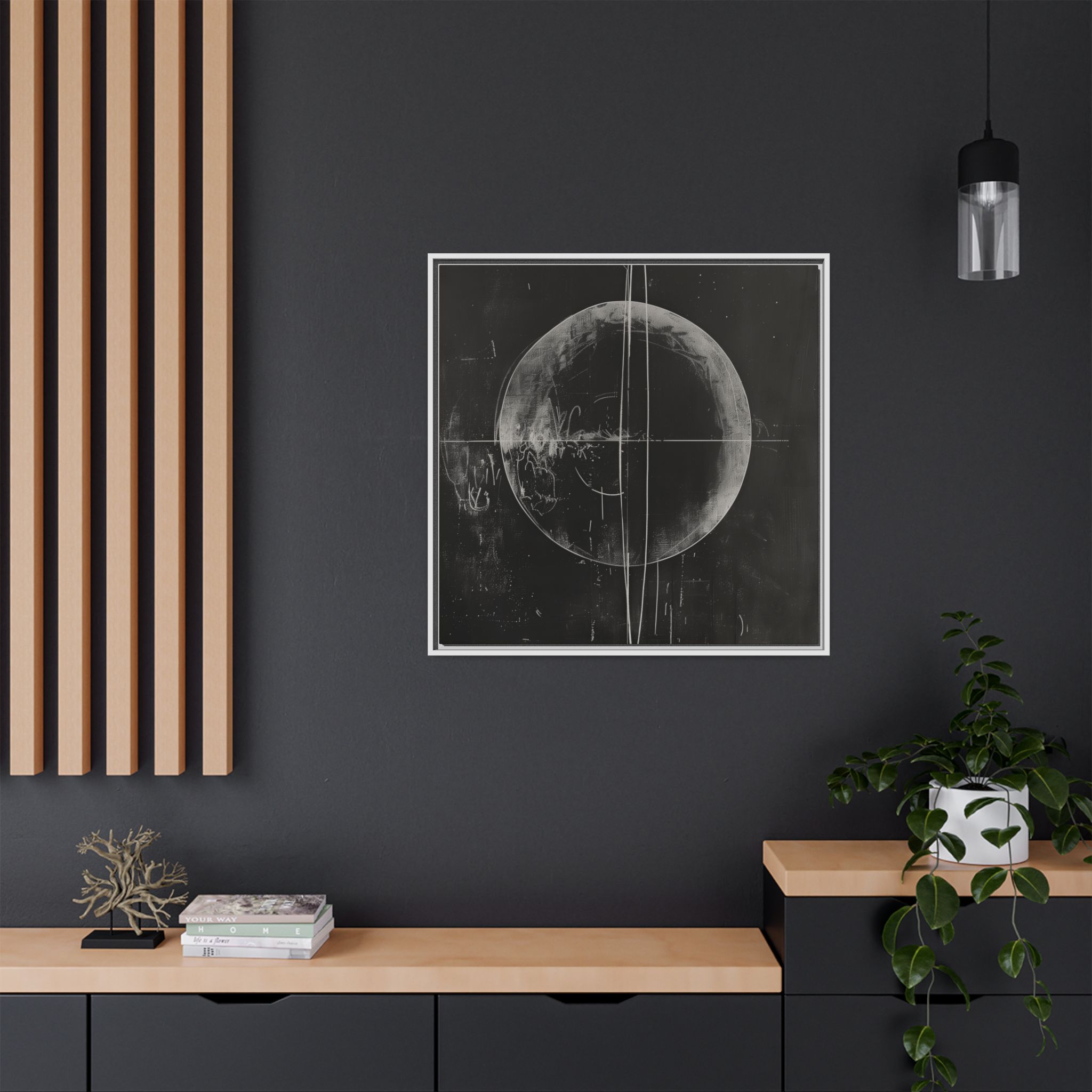 Black Board Science - Saturn - Custom Frame - Image 50