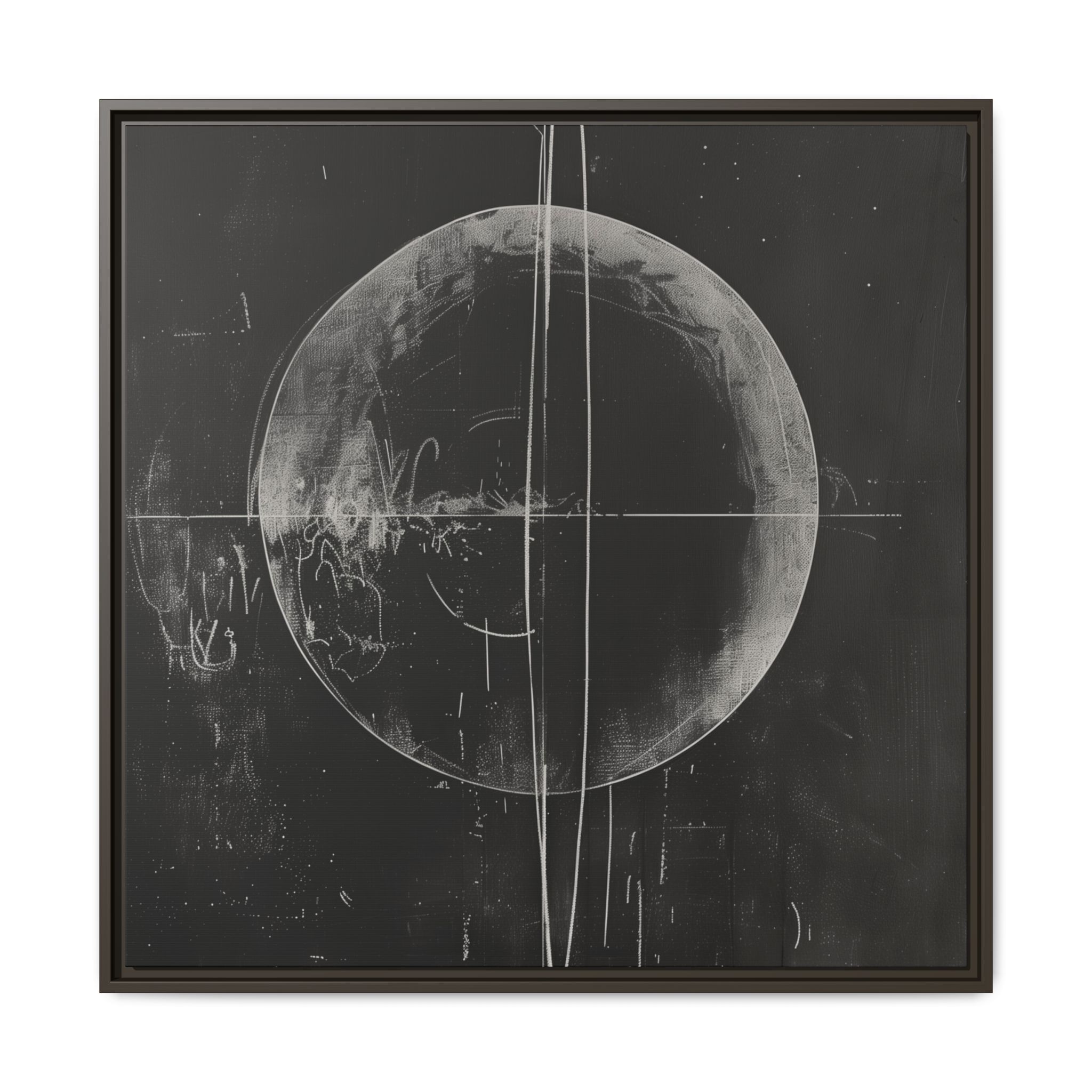 Black Board Science - Saturn - Custom Frame - Image 43