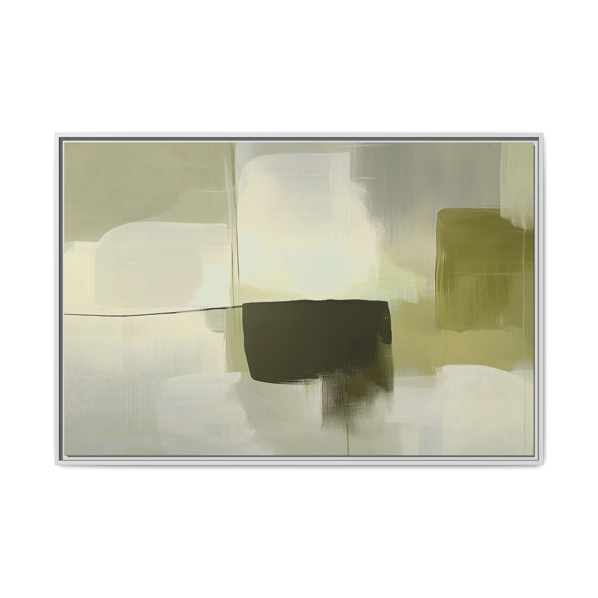 Loose Brushes - Hole - Olive - Custom Frame - Image 45