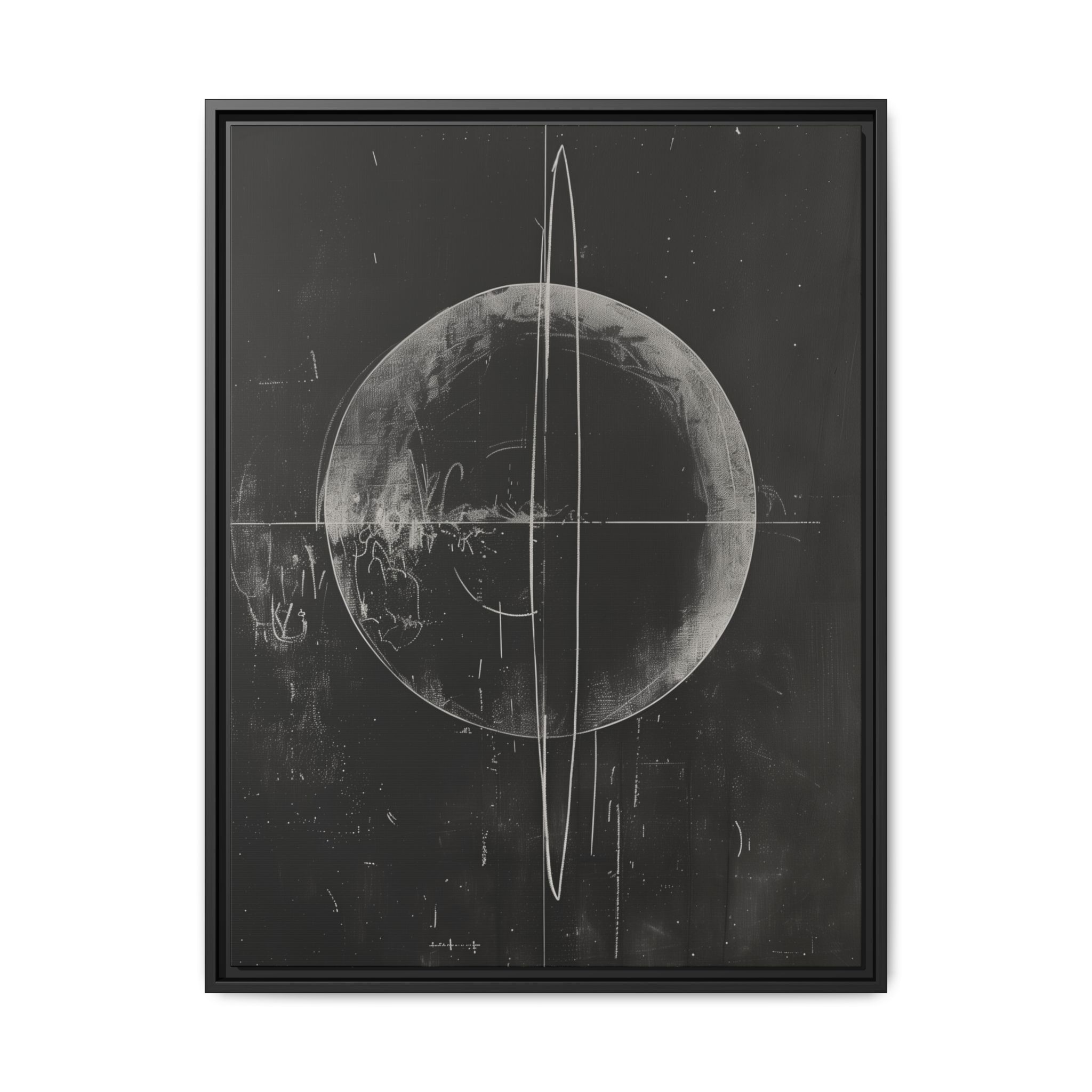 Black Board Science - Saturn - Custom Frame - Image 23