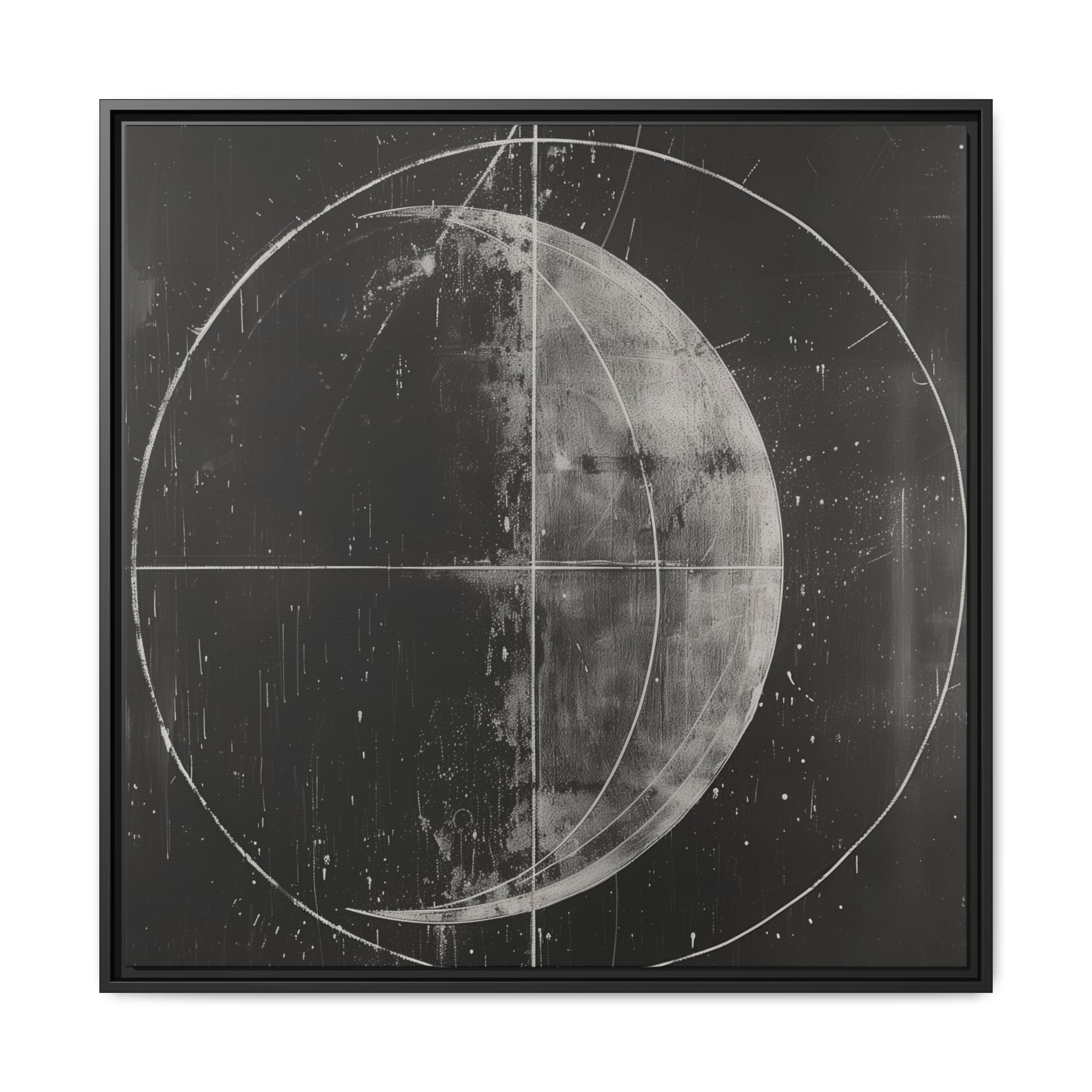 Black Board Science - Moonphase - Custom Frame - Image 31