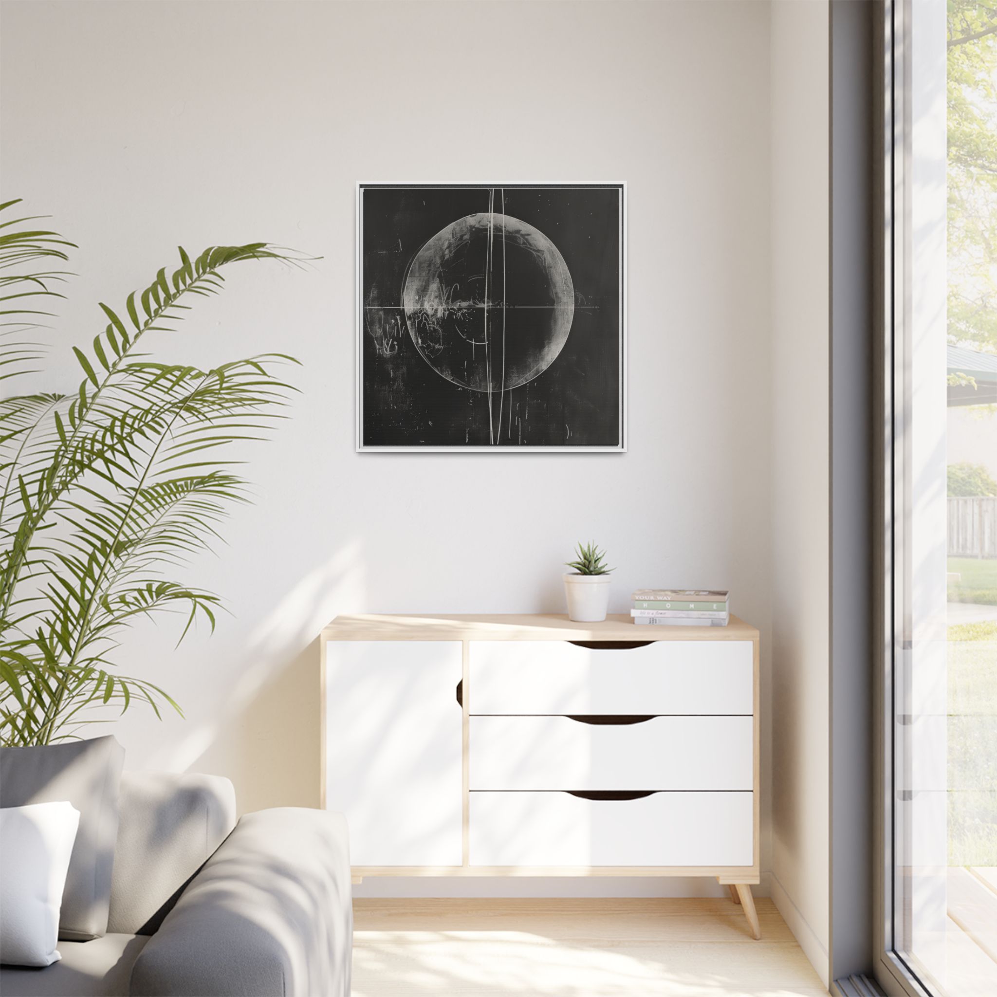 Black Board Science - Saturn - Custom Frame - Image 49