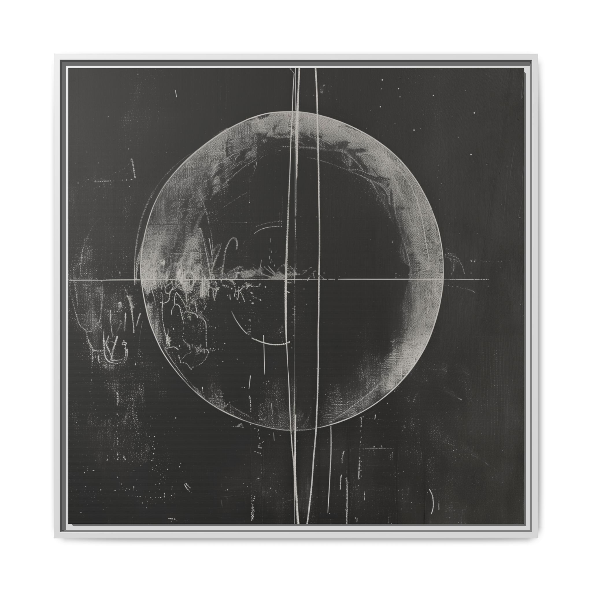 Black Board Science - Saturn - Custom Frame - Image 47
