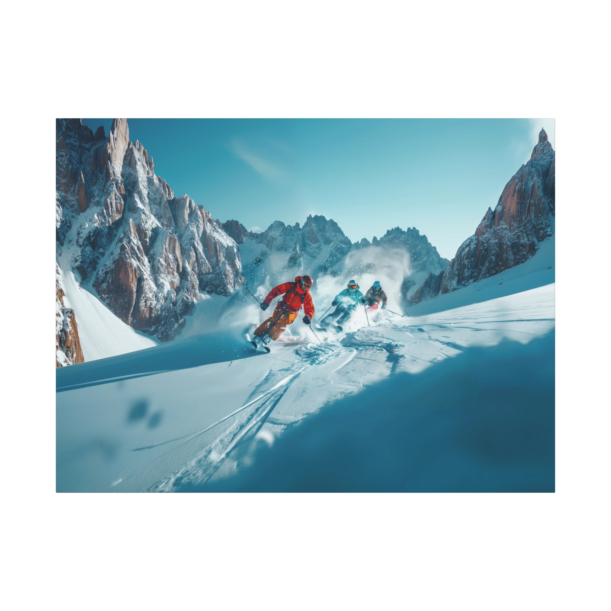 Powder Friends - Wide - Stretched Canvas - Image 29