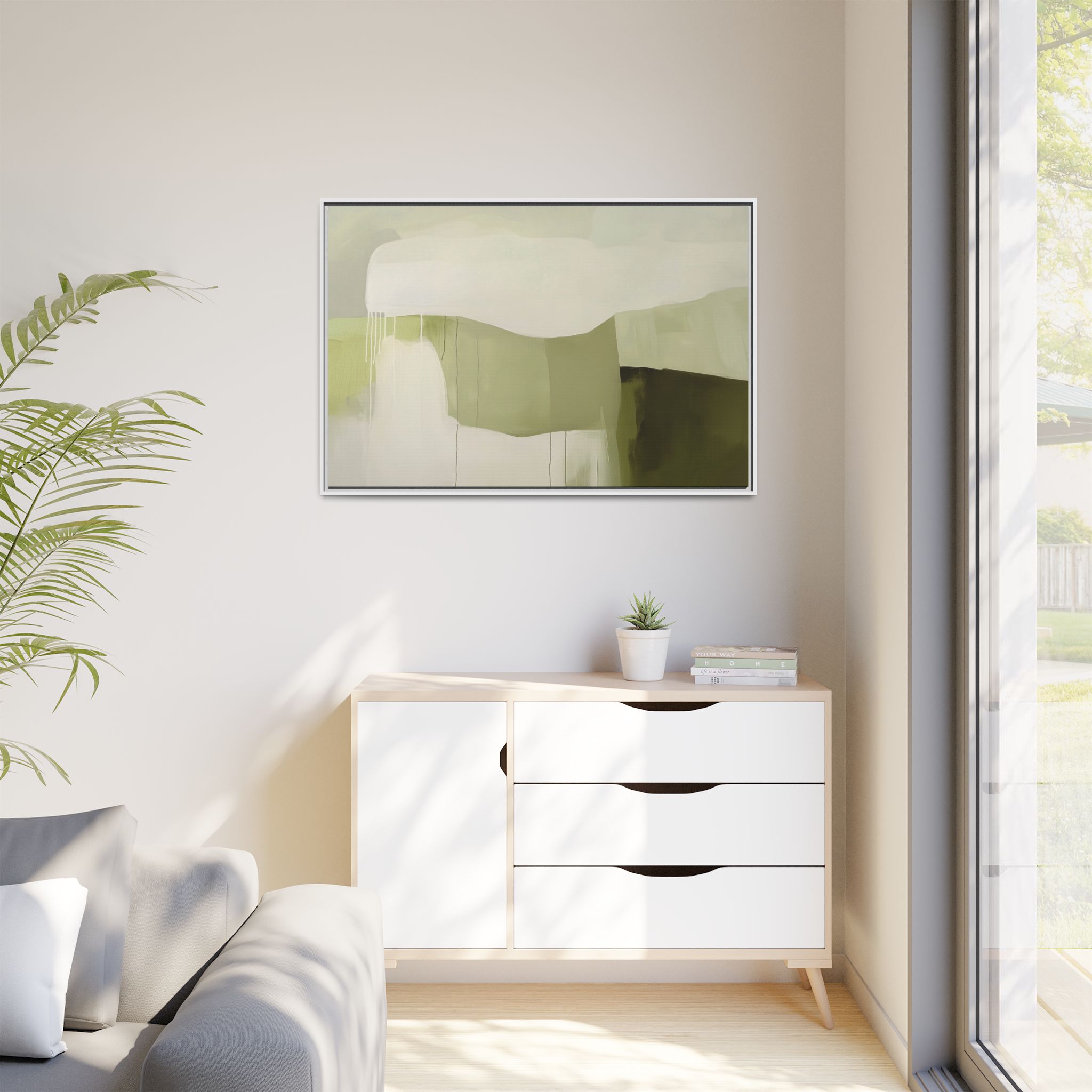 Loose Brushes - Farm - Olive - Custom Frame - Image 47