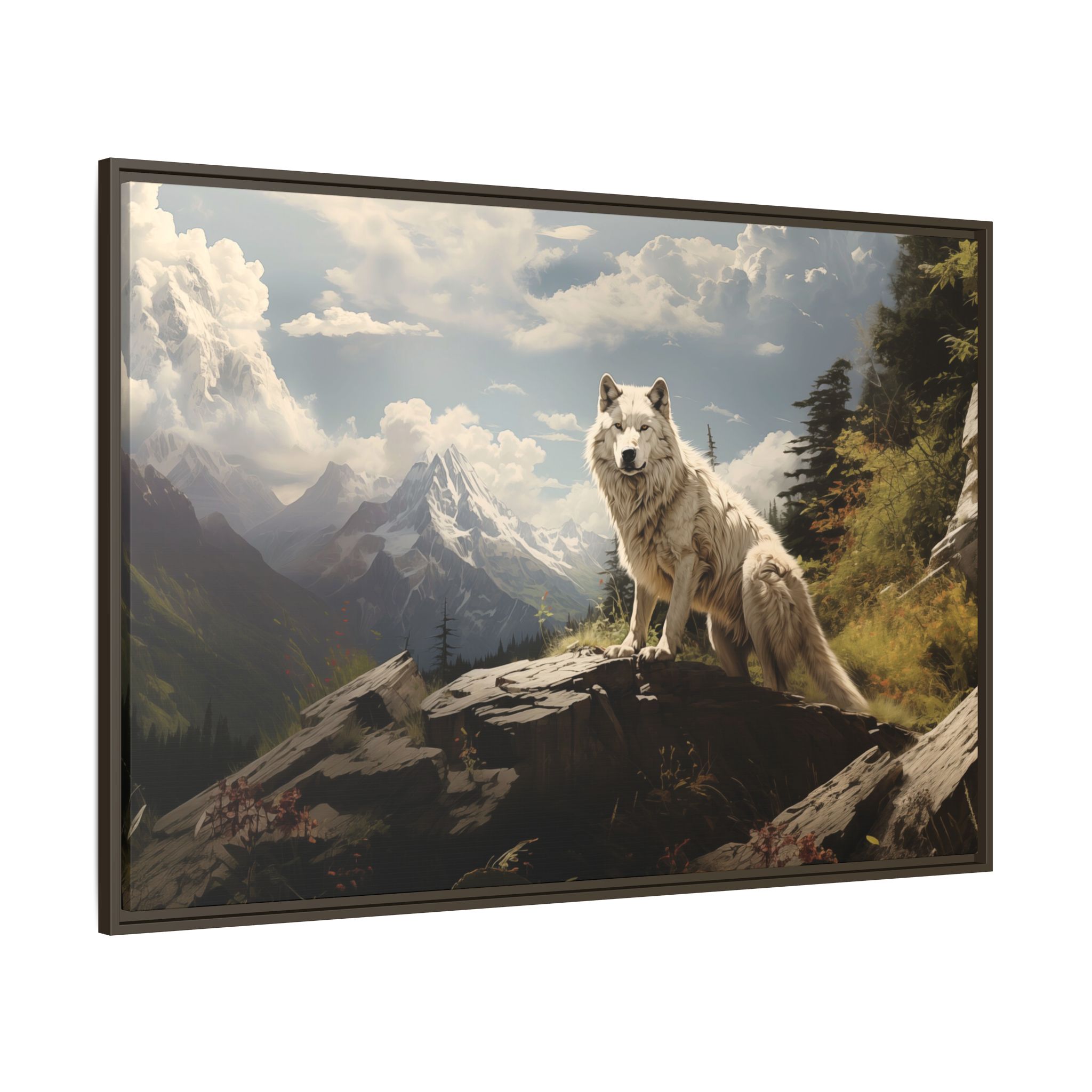 Wolf Mountain - Grass - Custom Frame - Image 42