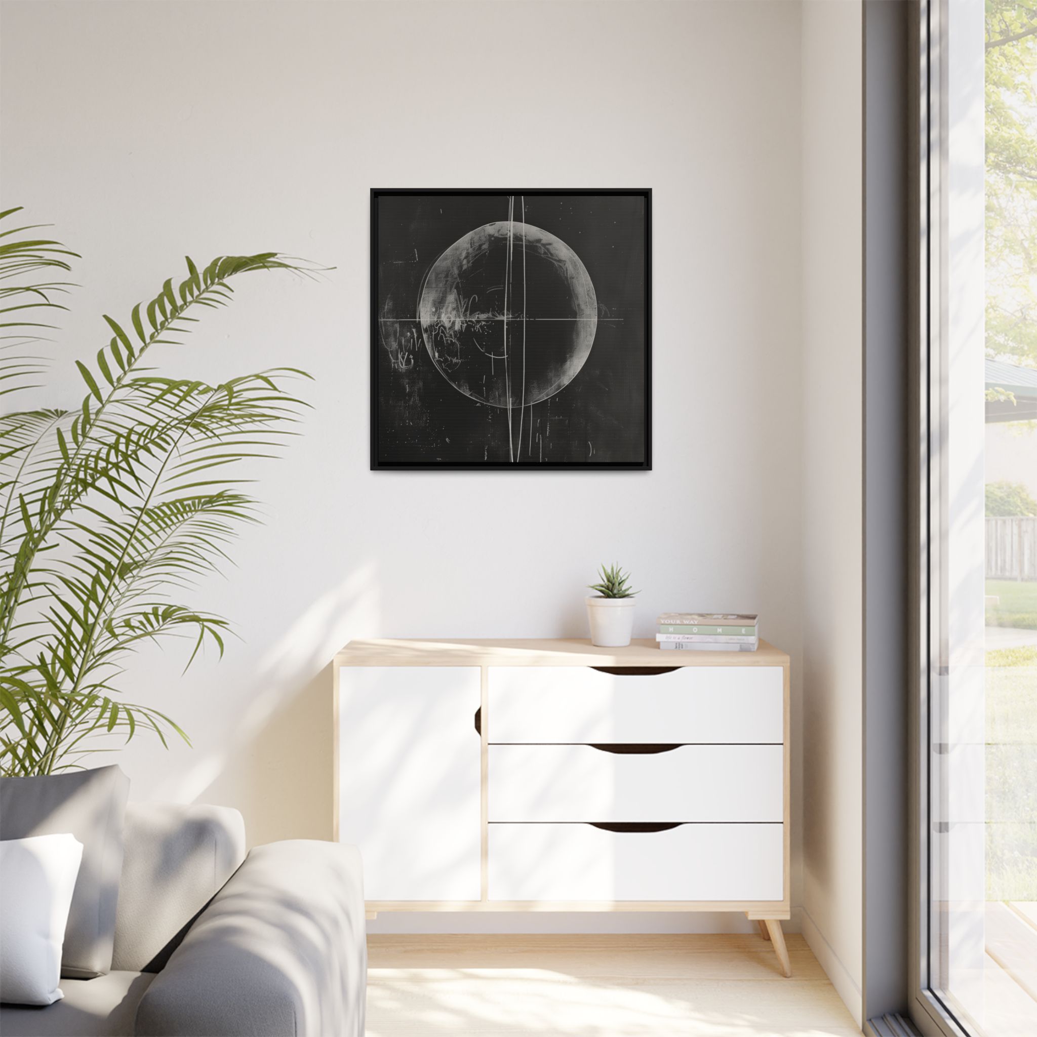 Black Board Science - Saturn - Custom Frame - Image 33