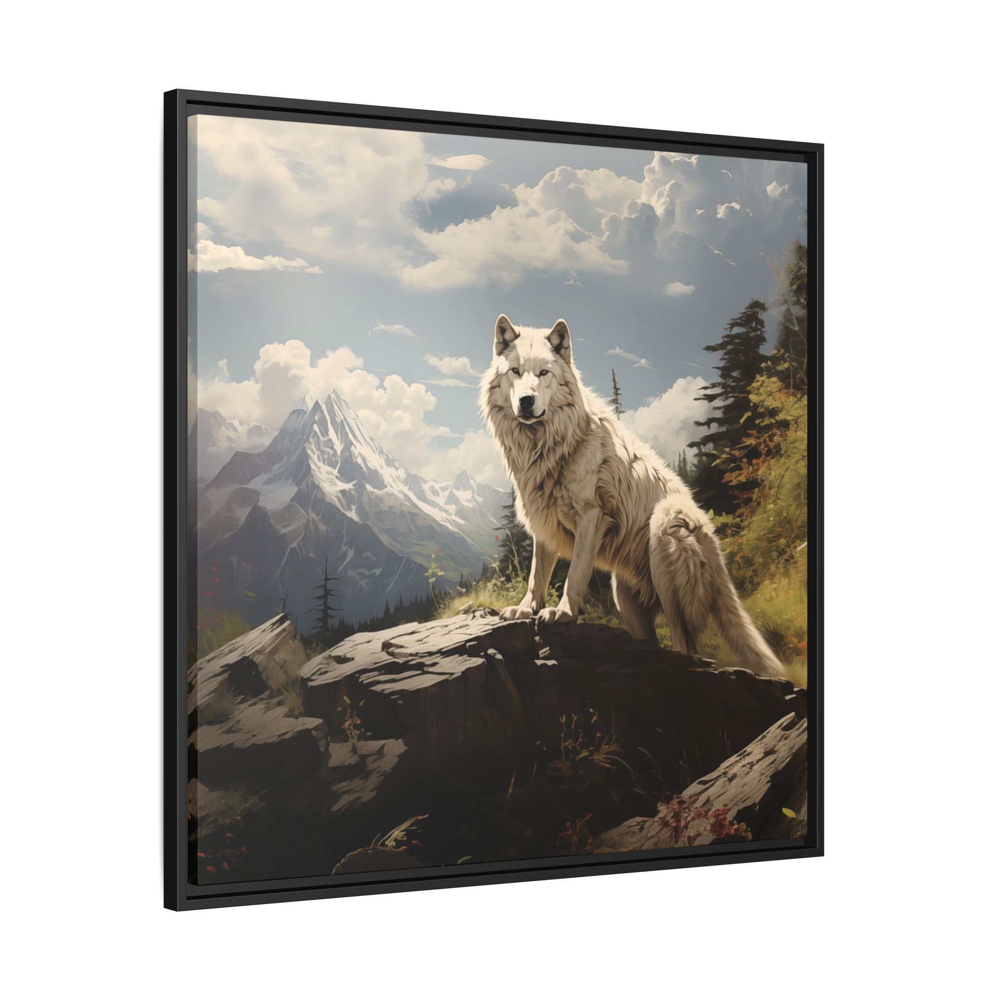 Wolf Mountain - Grass - Custom Frame - Image 54