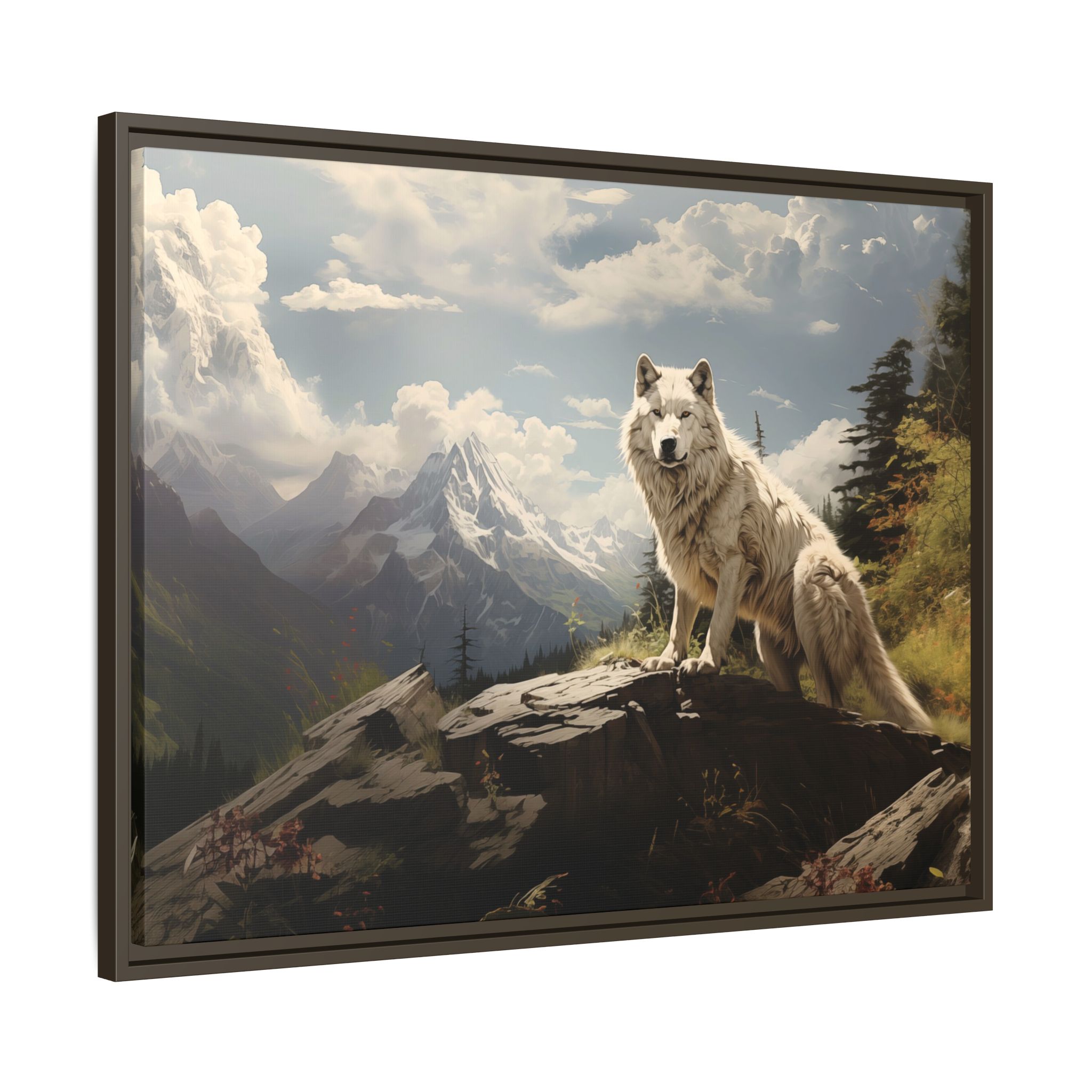 Wolf Mountain - Grass - Custom Frame - Image 26