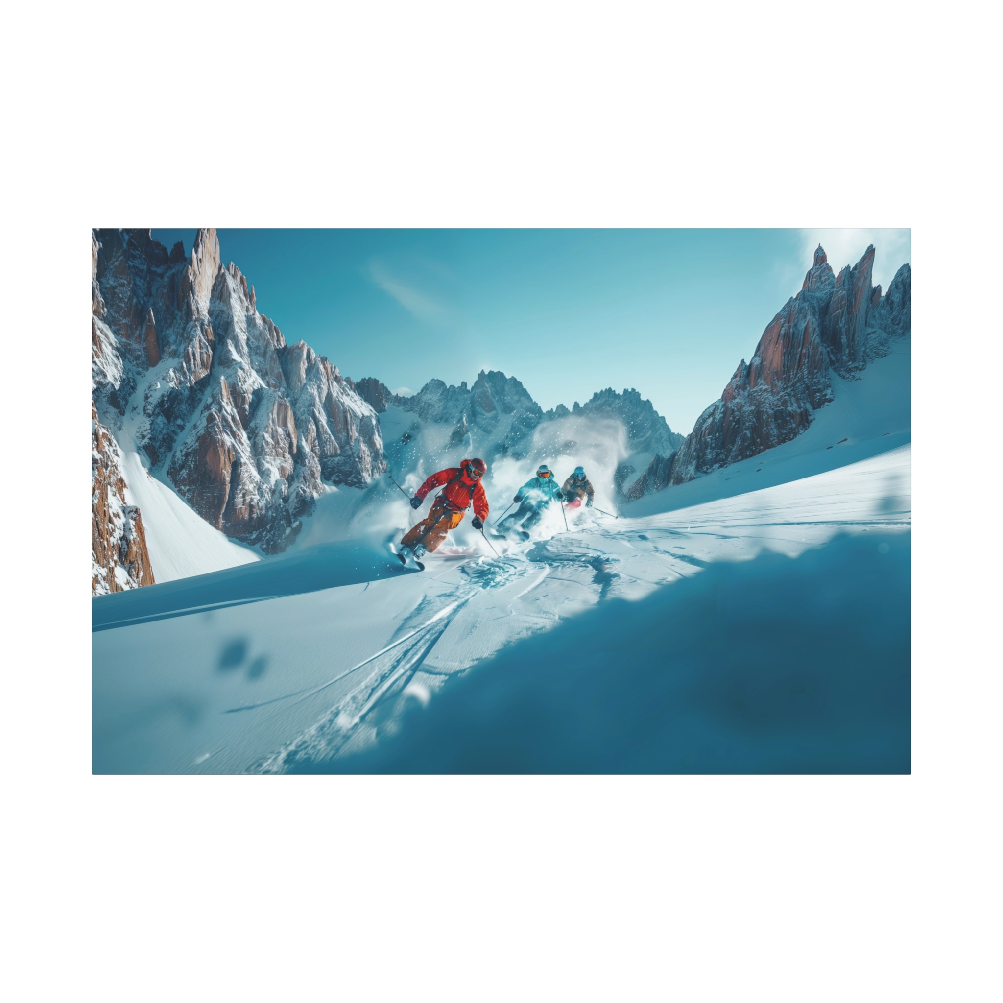 Powder Friends - Wide - Stretched Canvas - Image 33